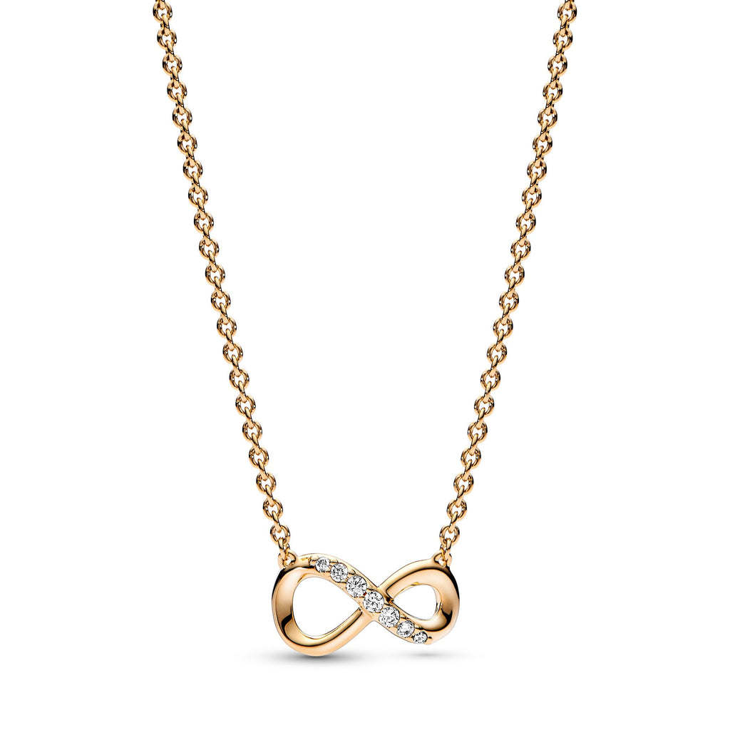 Sparkling Infinity Collier Necklace