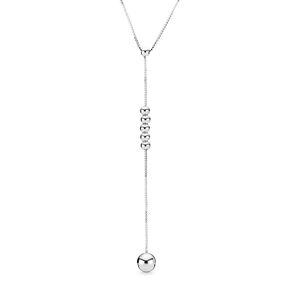 String of Beads Y- Necklace