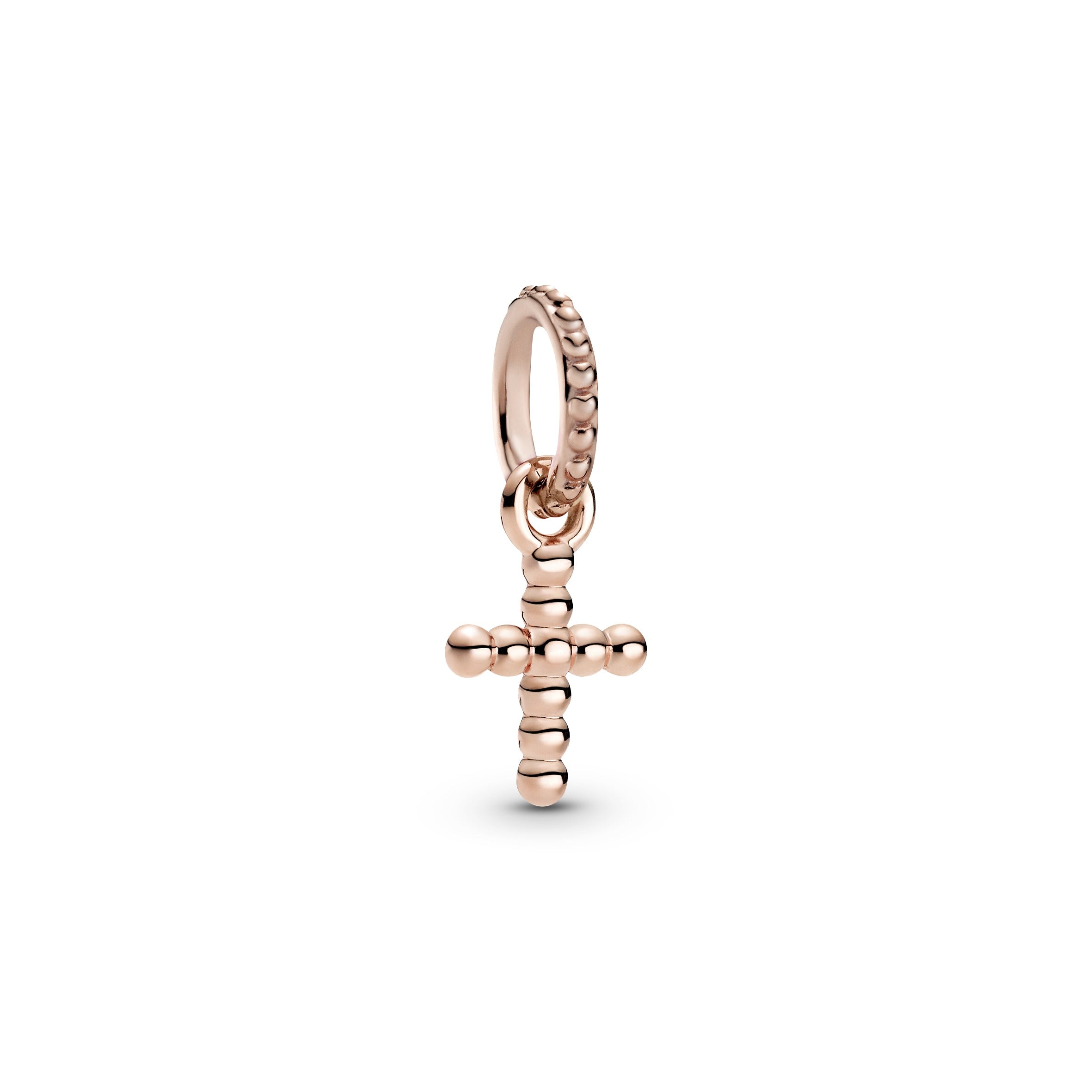 Beaded Cross Dangle Charm