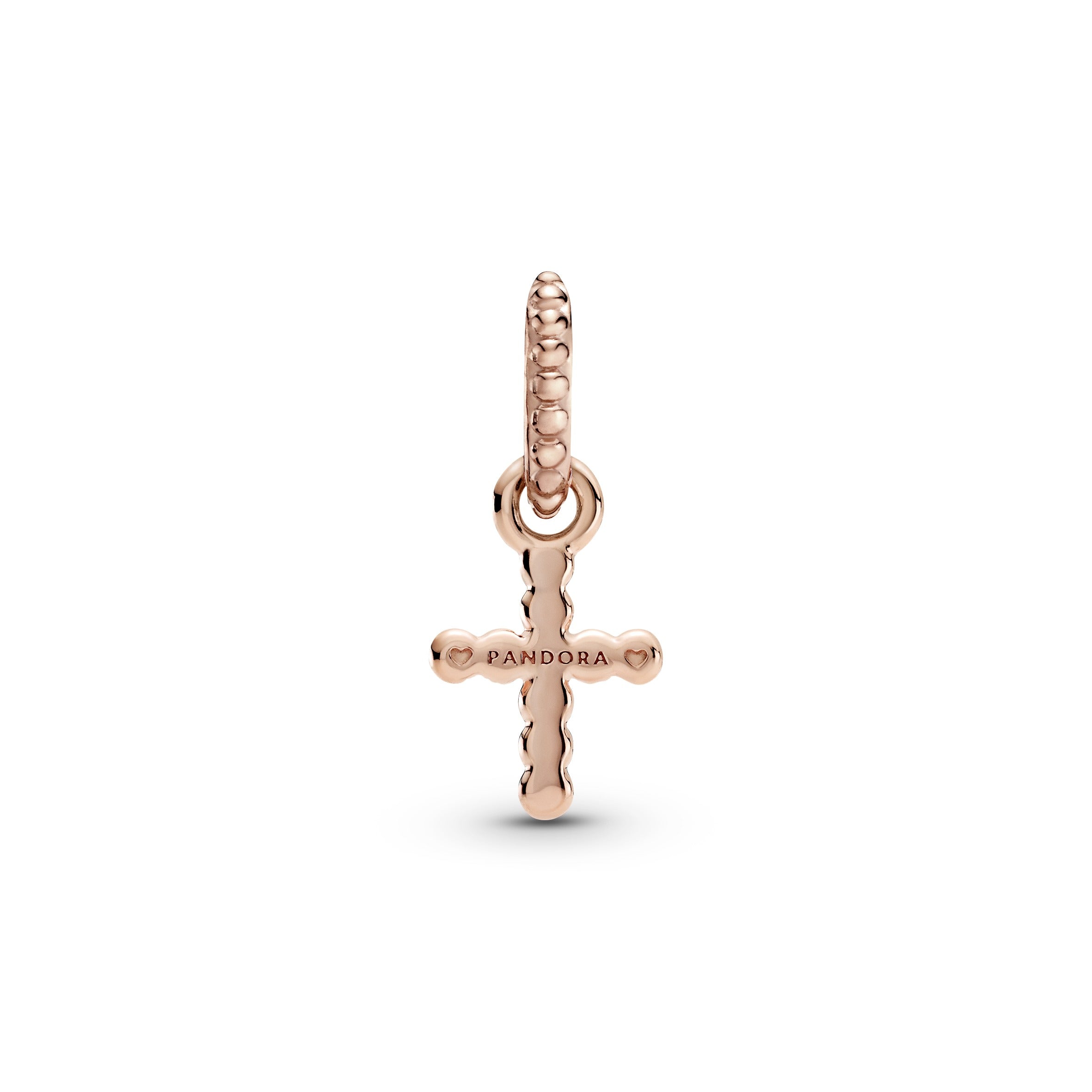 Beaded Cross Dangle Charm