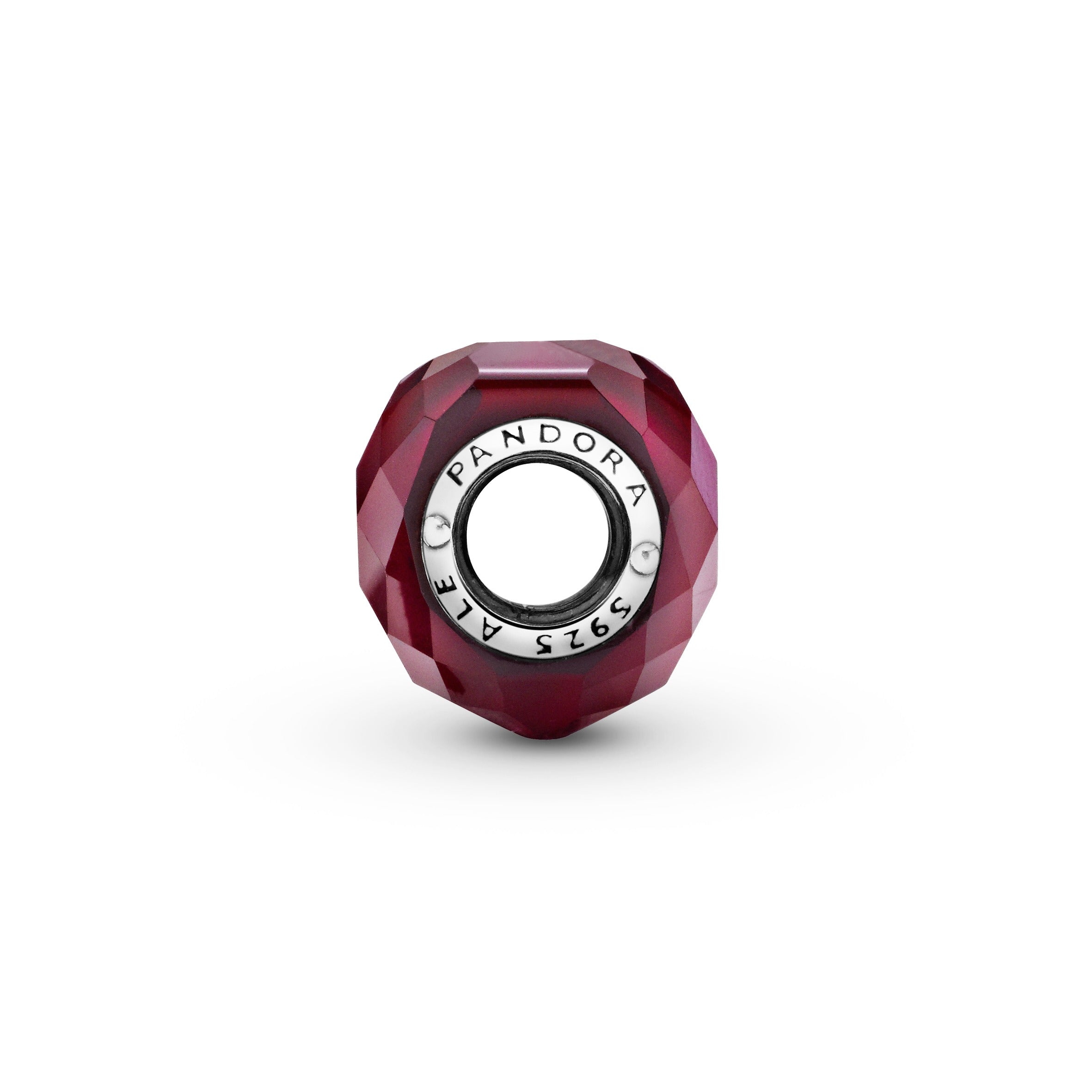 Fuchsia Pink Heart Charm