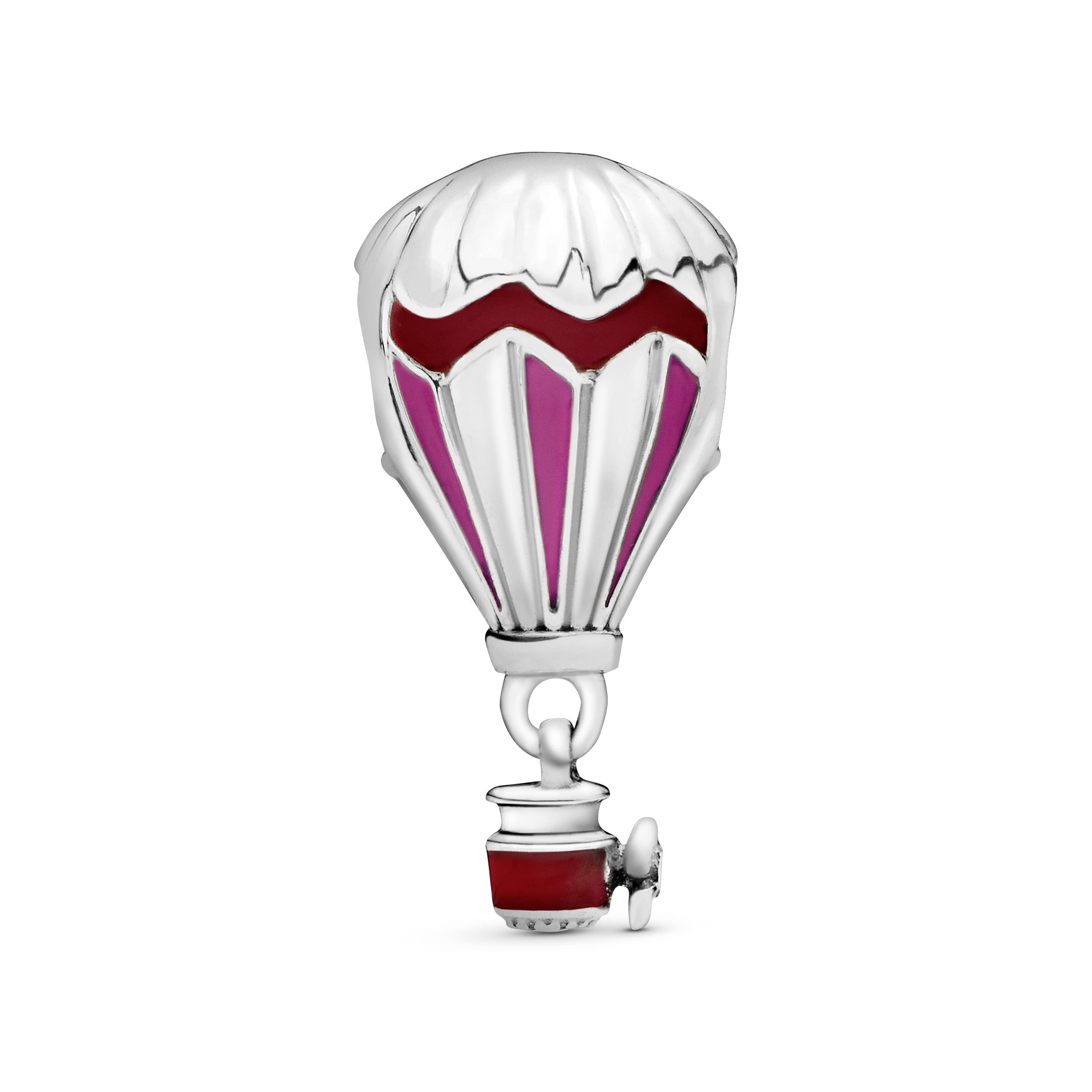 Red Hot Air Balloon Travel Charm