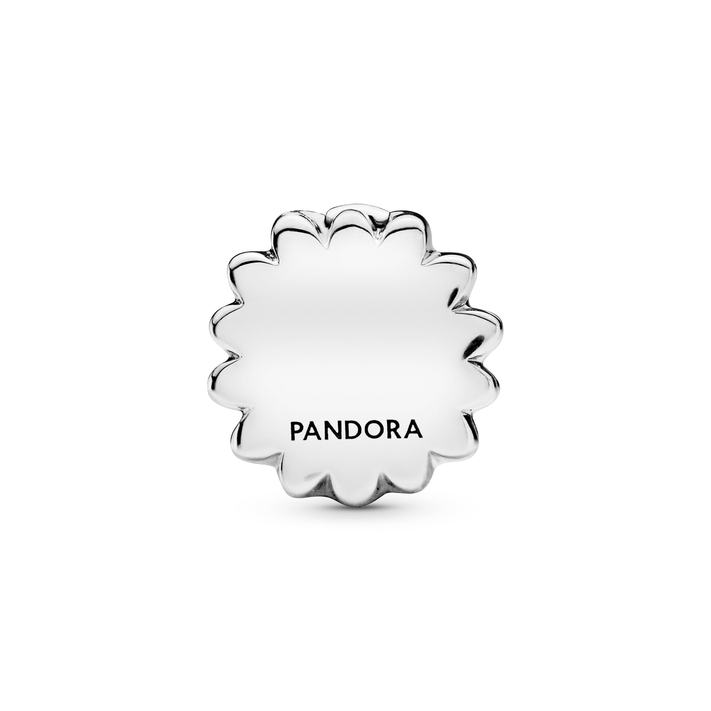 Sparkling Daisy Flower Clip Charm