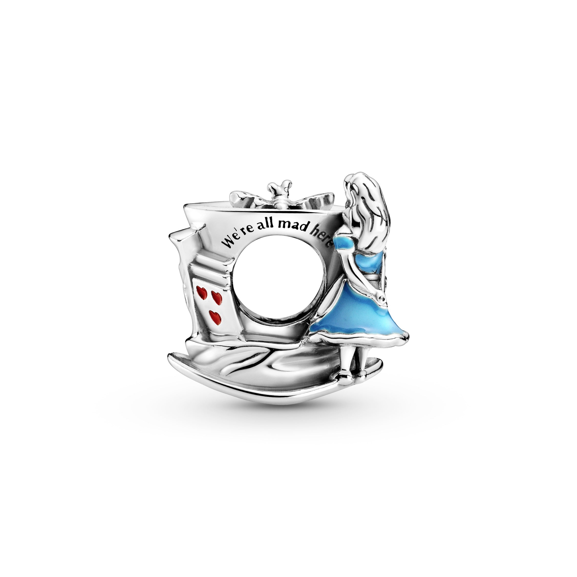 Disney Alice in Wonderland & The Mad Hatter's Tea Party Charm
