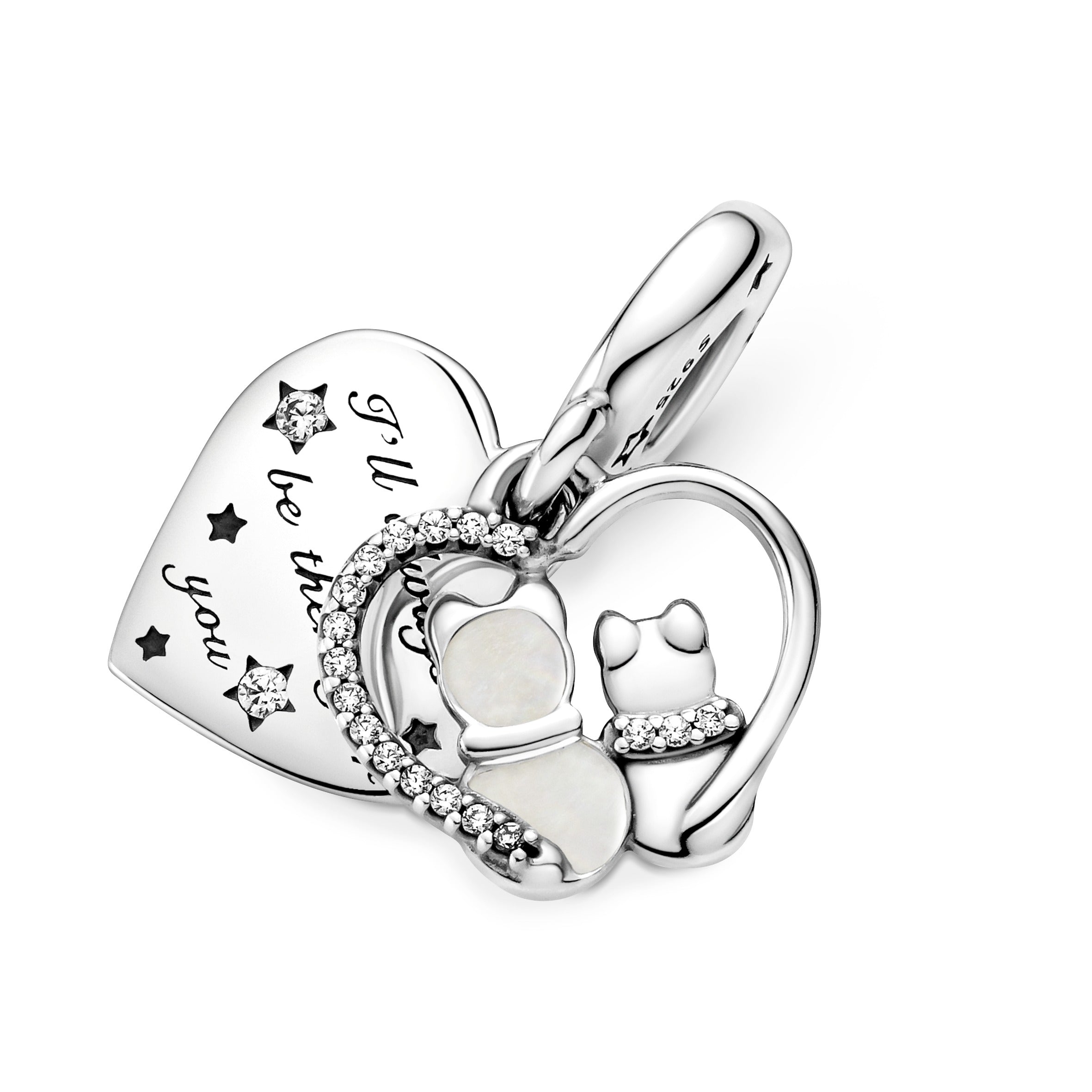 Cats & Hearts Dangle Charm