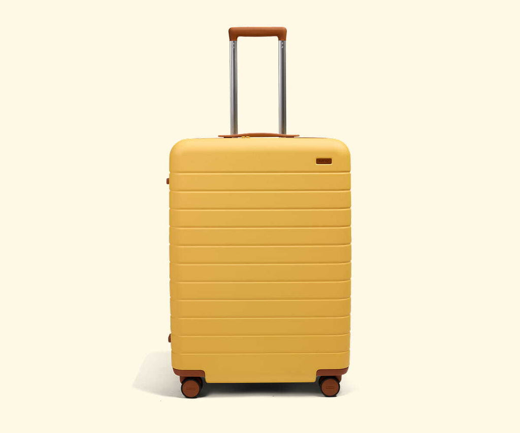 Away The Medium Luggage Tag - Woody Yellow