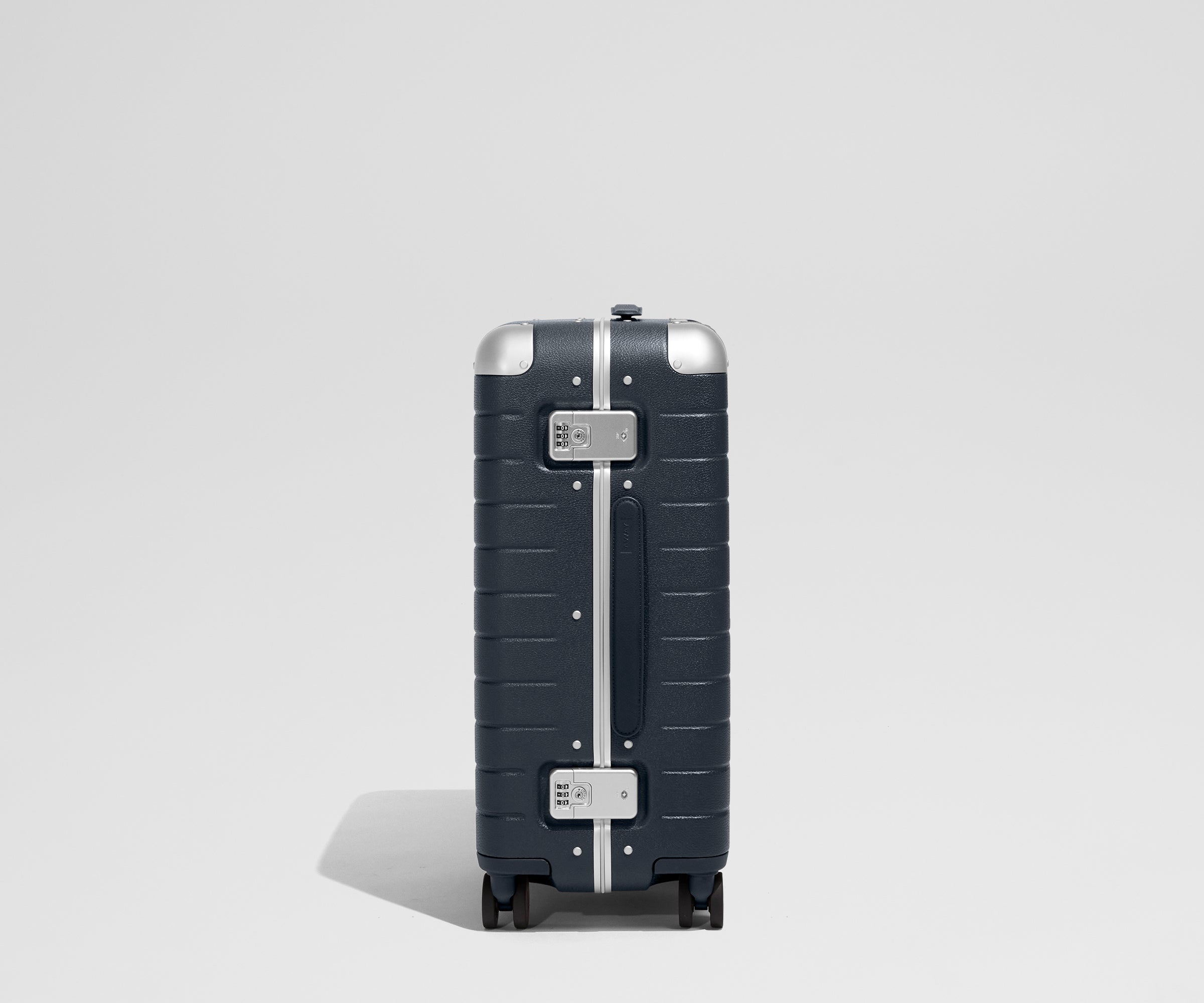Away The Aluminum Edge Bigger Carry-On Suitcase - Navy Blue