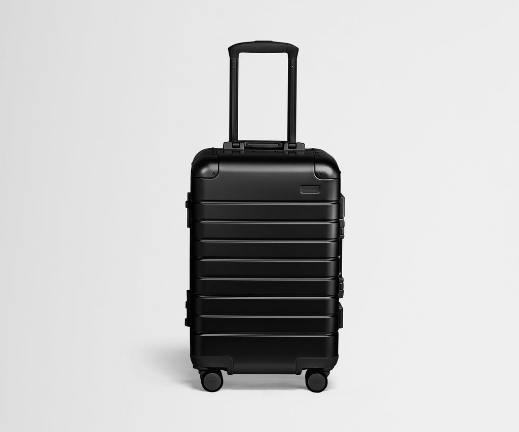 Away The Carry-On: Aluminum Edition Suitcase - Onyx Black