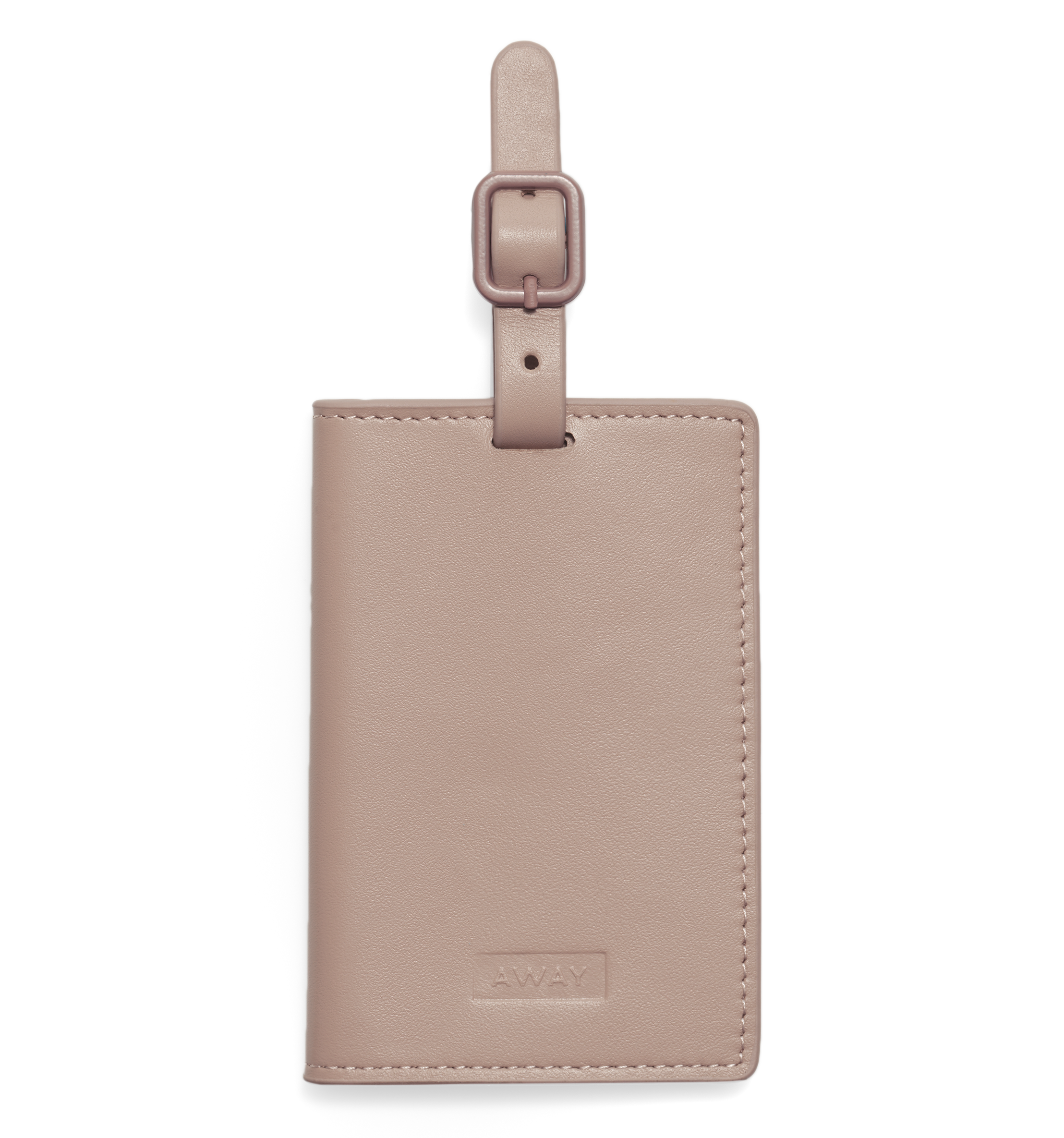 Away Aluminum Luggage Tag in Rose Gold Standard