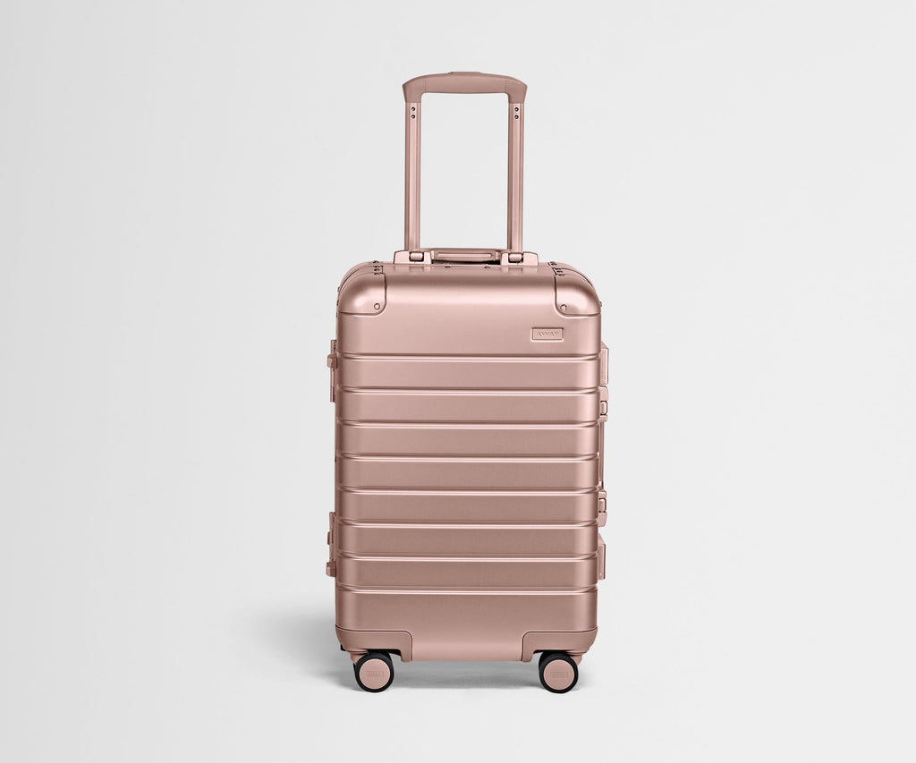 Away The Carry-On: Aluminum Edition Suitcase - Rose Gold