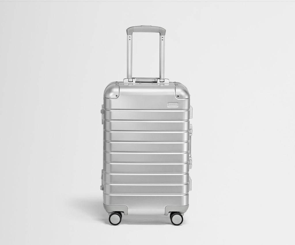 Away The Bigger Carry-On: Aluminum Edition Suitcase - Silver