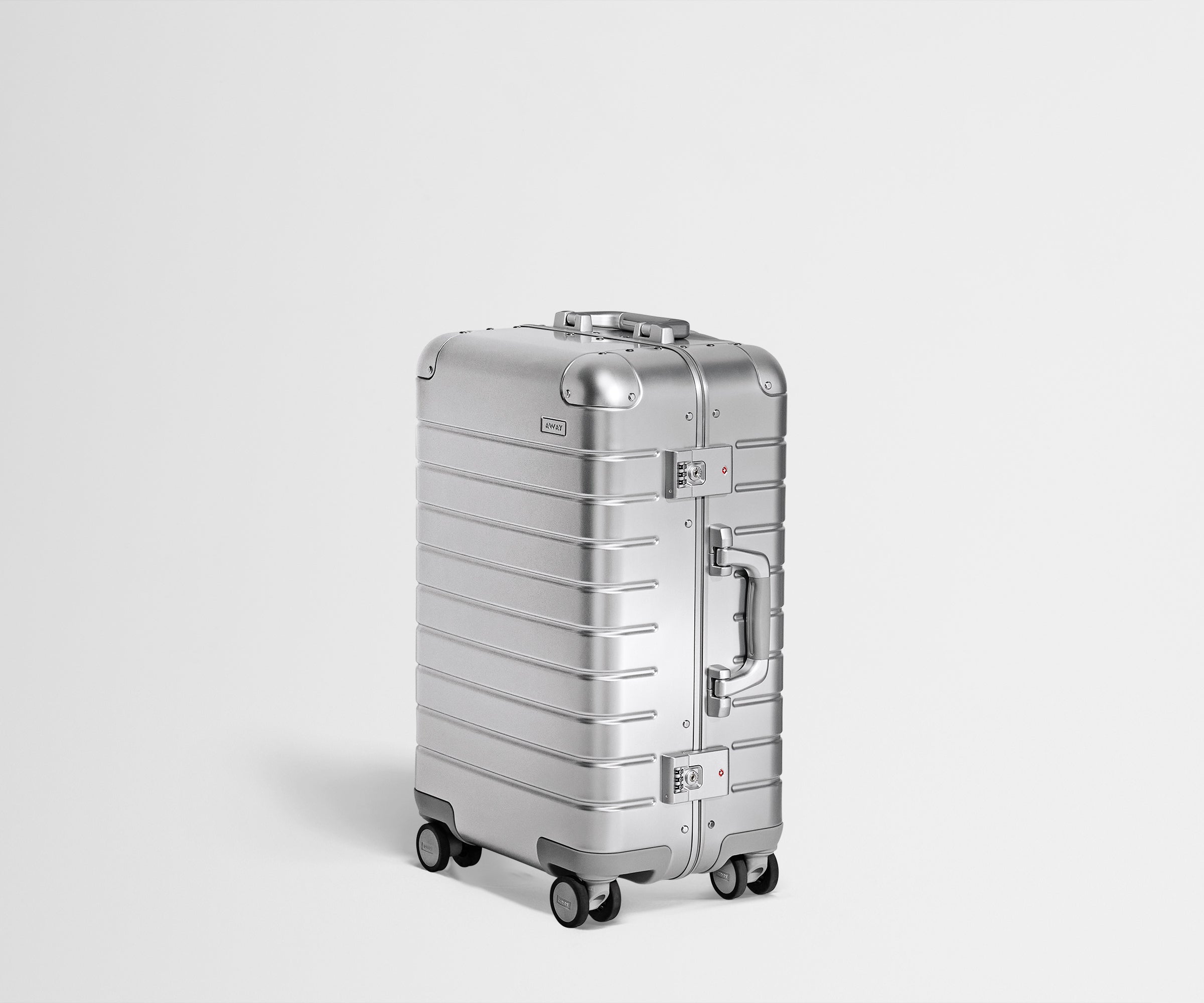 Away The Bigger Carry-On: Aluminum Edition Suitcase - Silver