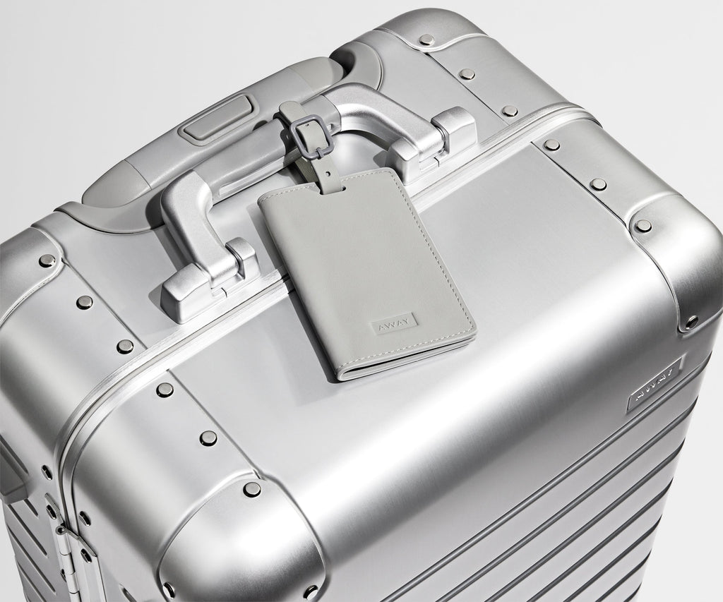 Away The Carry-On: Aluminum Edition Suitcase - Silver