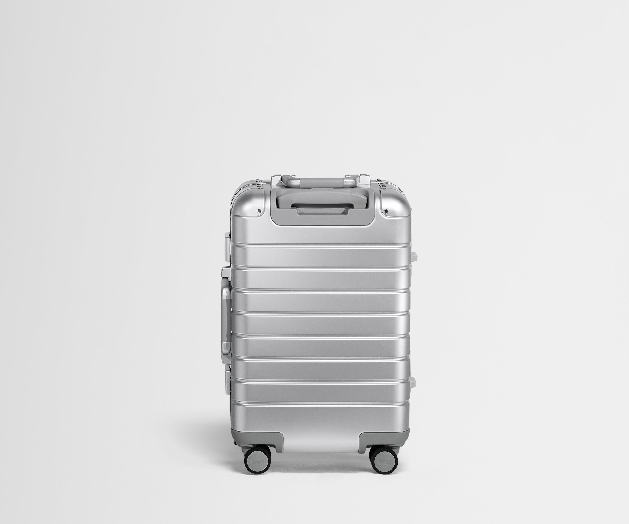 Away The Carry-On: Aluminum Edition Suitcase - Silver