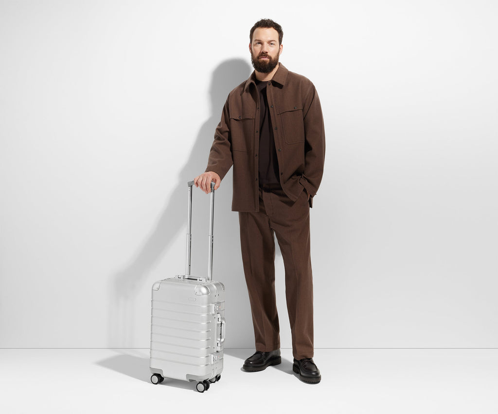 Away The Carry-On: Aluminum Edition Suitcase - Rose Gold