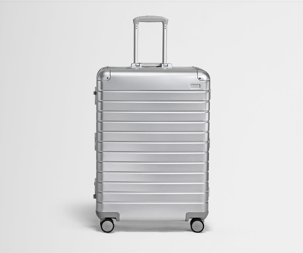 Away The Large: Aluminum Edition Suitcase - Silver