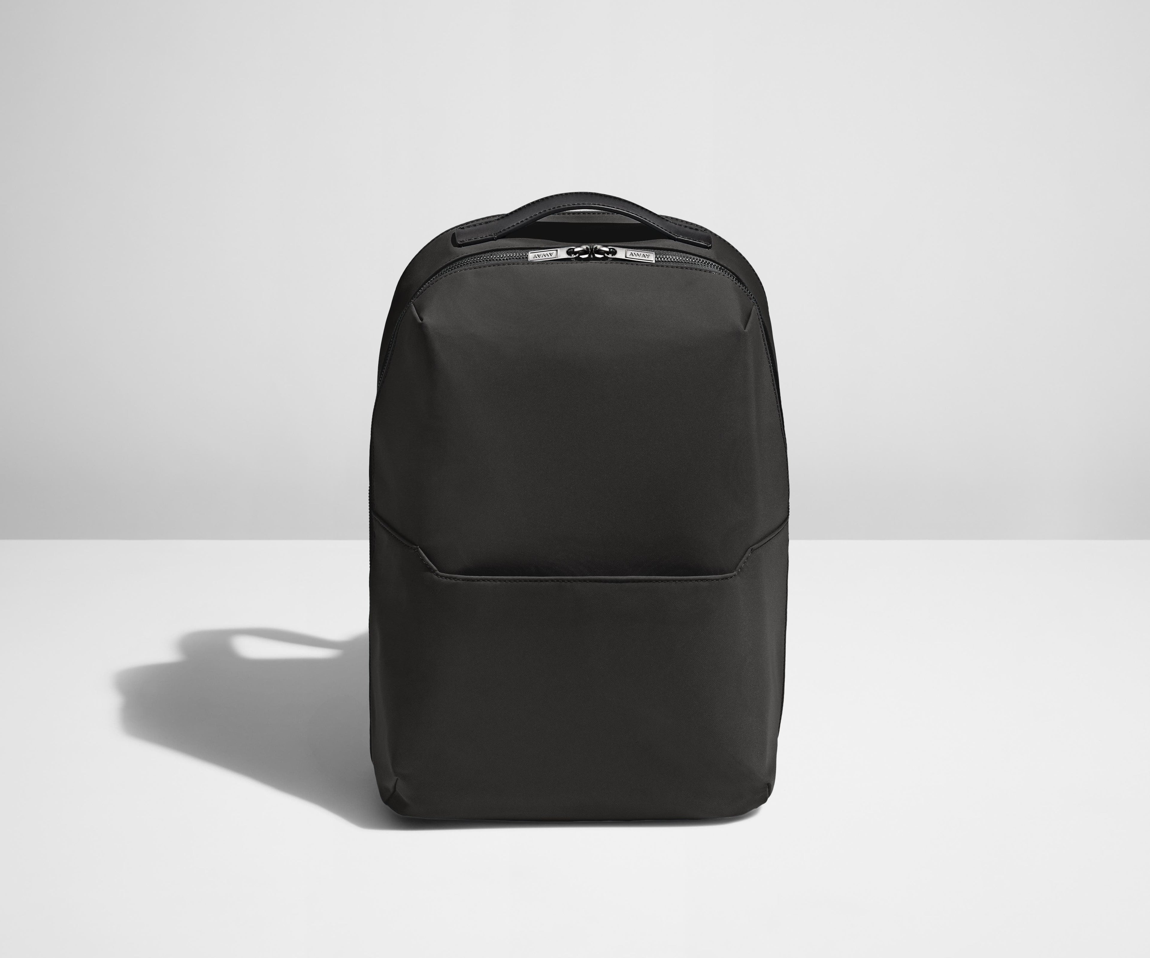 Away The Everywhere Zip Backpack in Jet Black