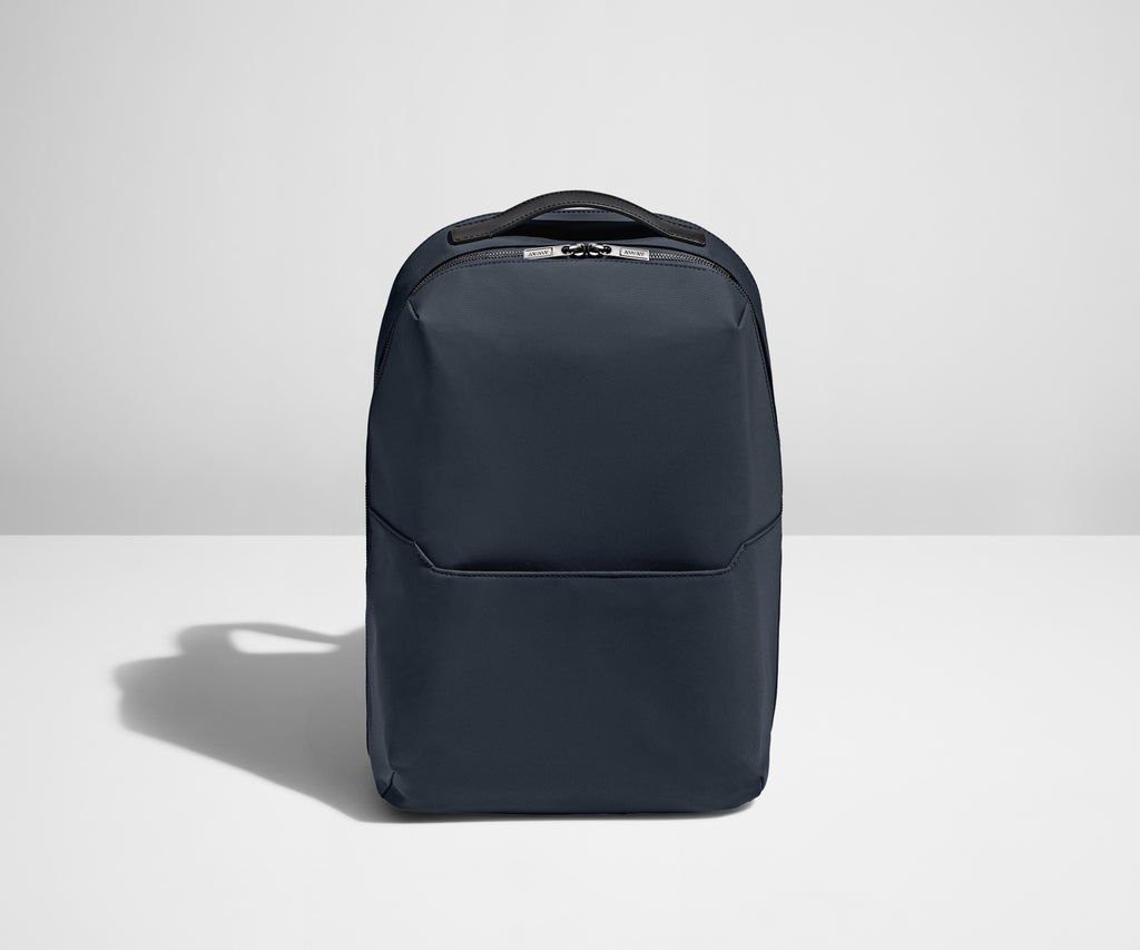 Away The Everywhere Zip Backpack in Navy Blue