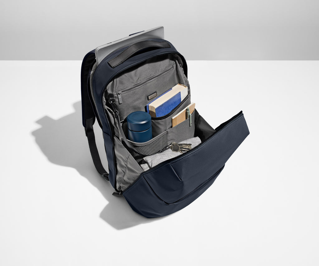 Away The Everywhere Zip Backpack in Navy Blue