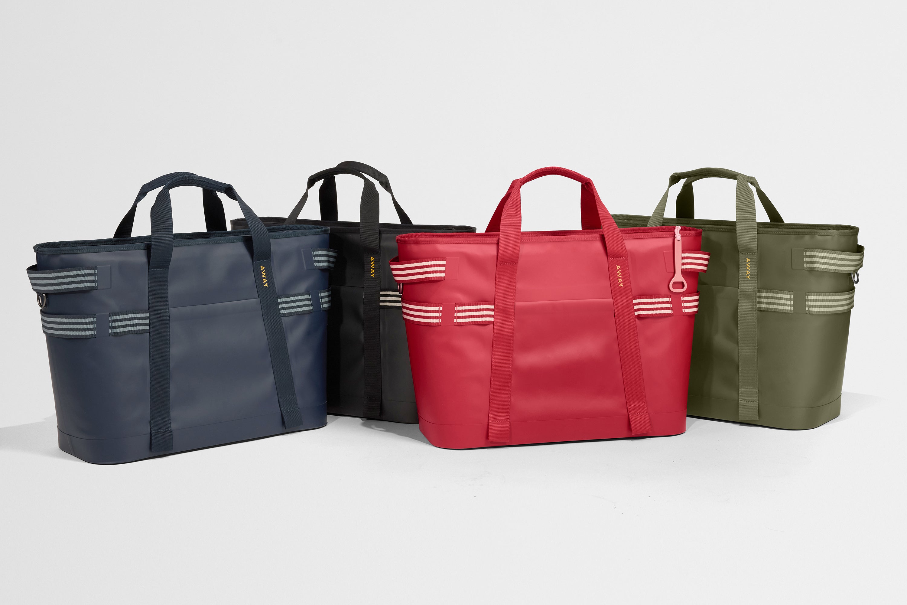 Away Cooler Tote Tote Bag - Cherry Red