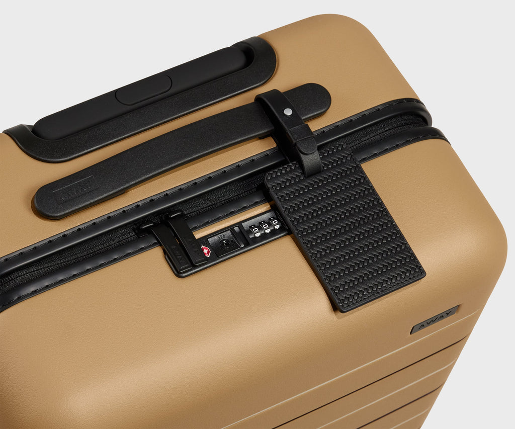 Away The Bigger Carry-On Suitcase - Tide Line Stripe
