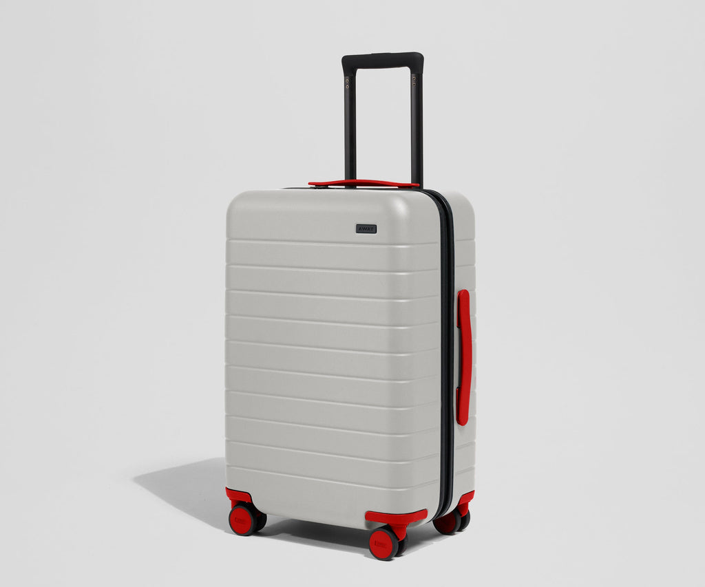 Away Custom Carry-On Wheel Set Suitcase - Cherry Red