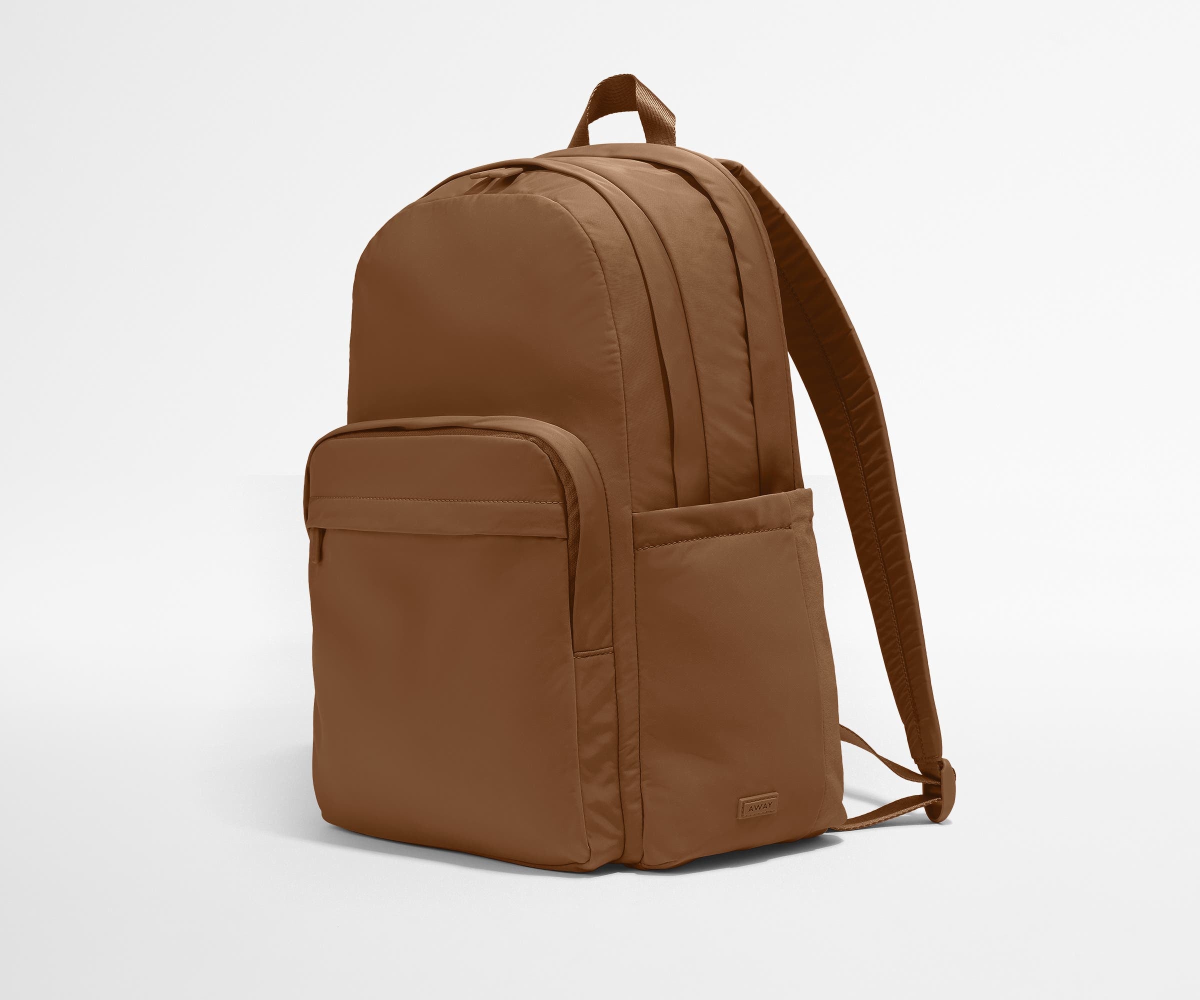 Away Large Featherlight Backpack in Amaro Brown
