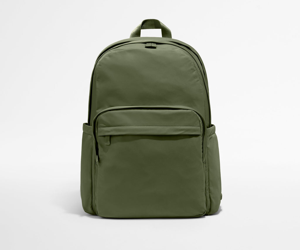 Away Large Featherlight Backpack in Olive Green