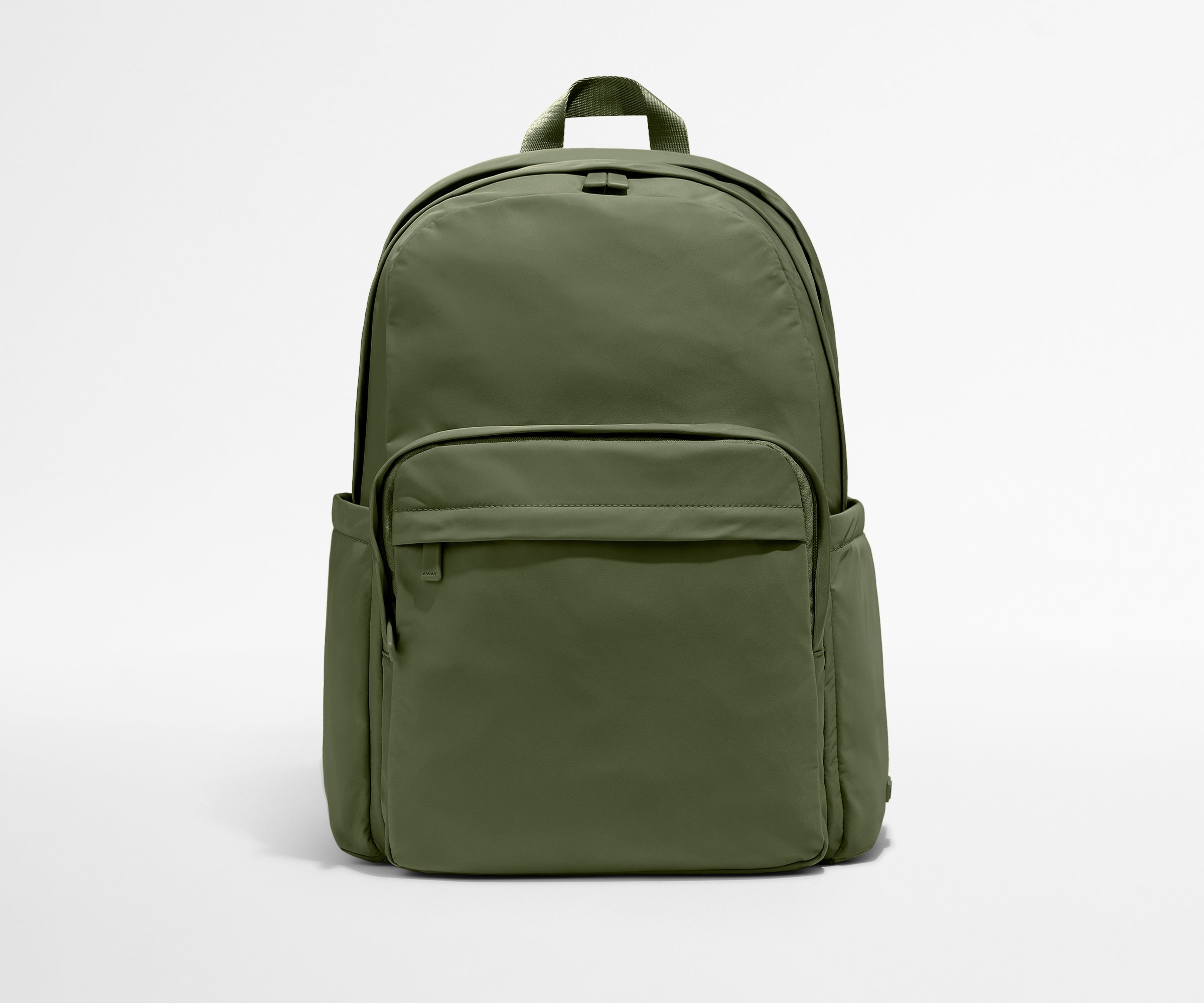 Away Large Featherlight Backpack in Olive Green