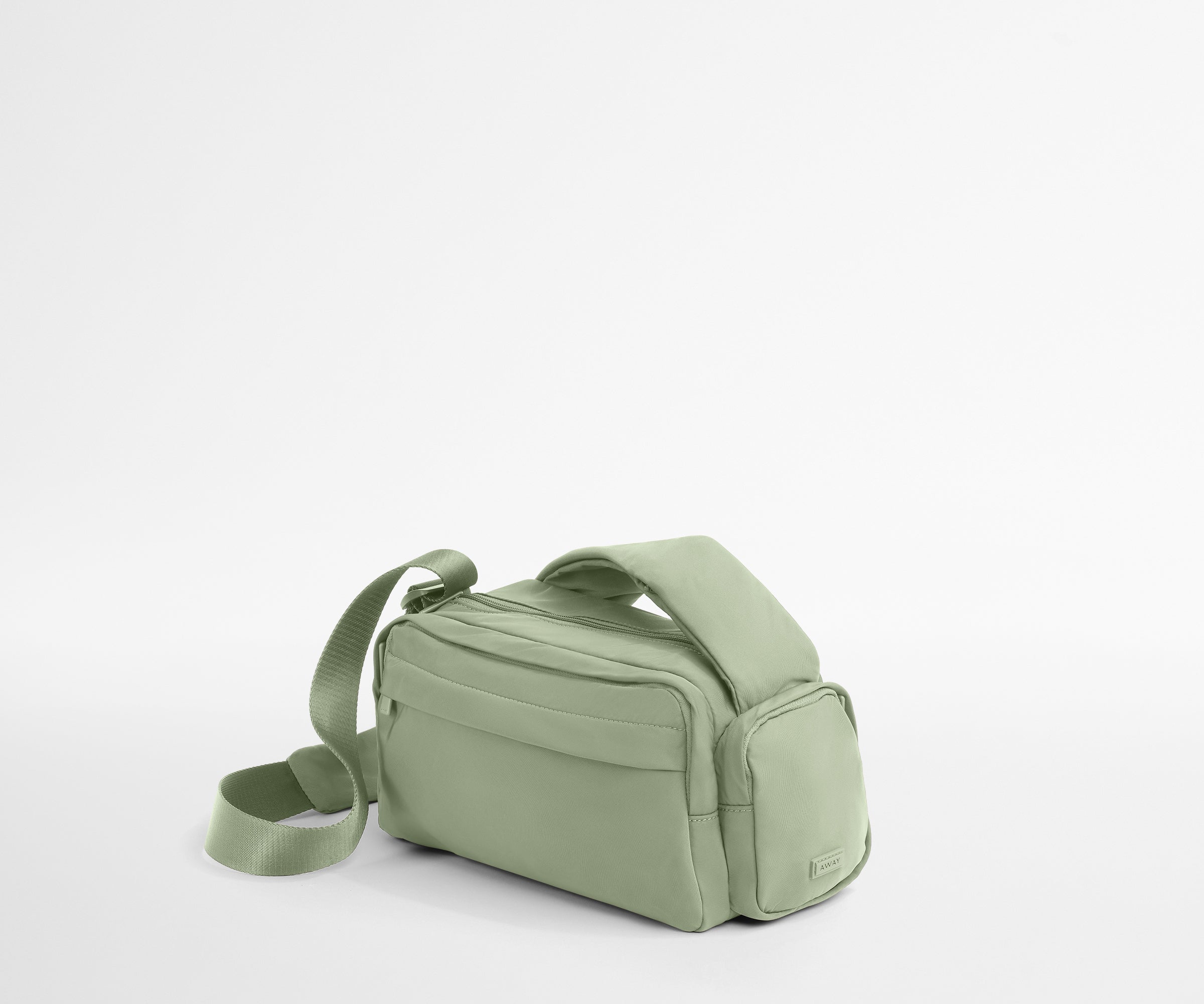 Away Featherlight Cargo Pack Crossbody Bag - Sage Green