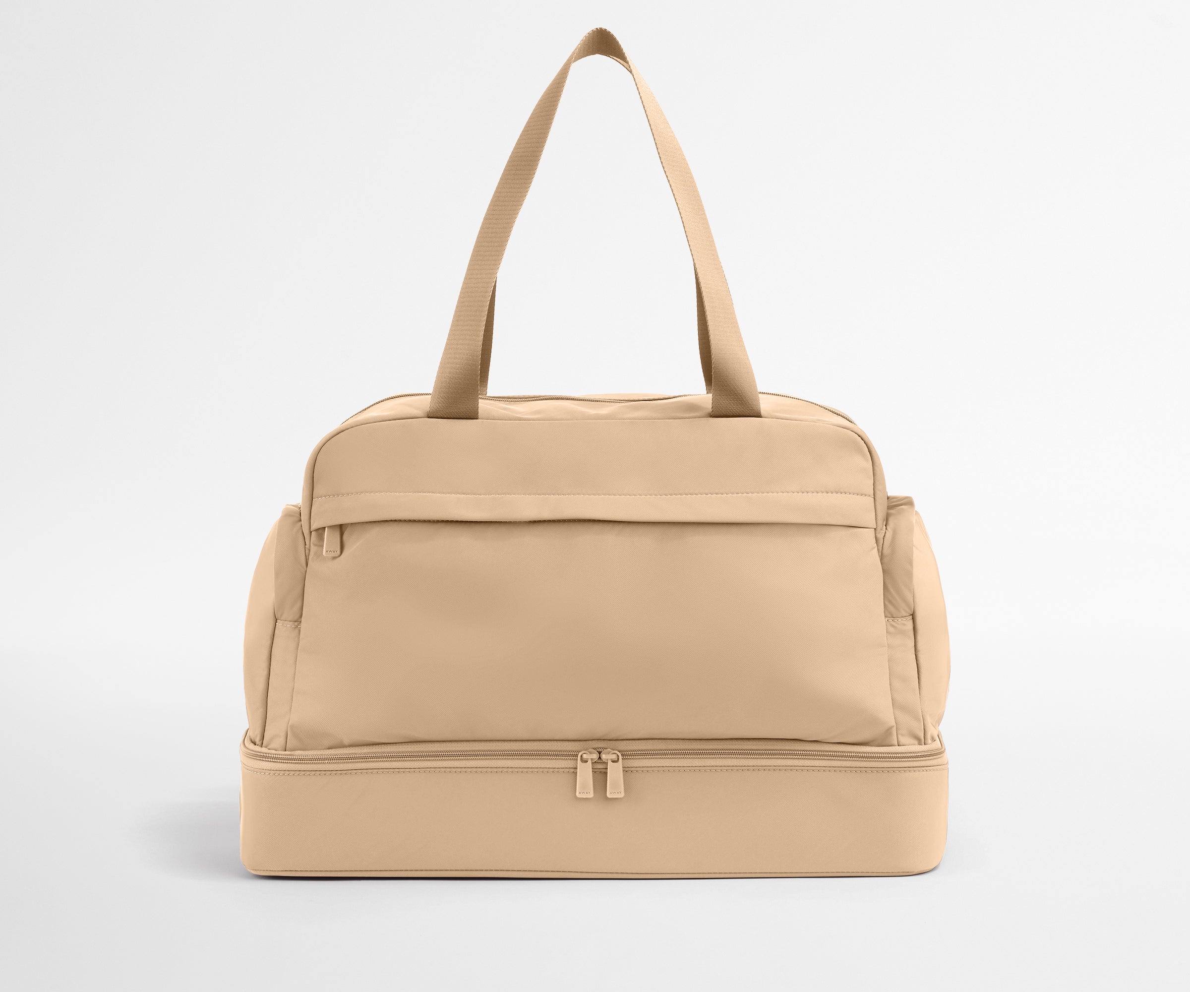 Away Featherlight Weekender Crossbody Bag - Camel Brown
