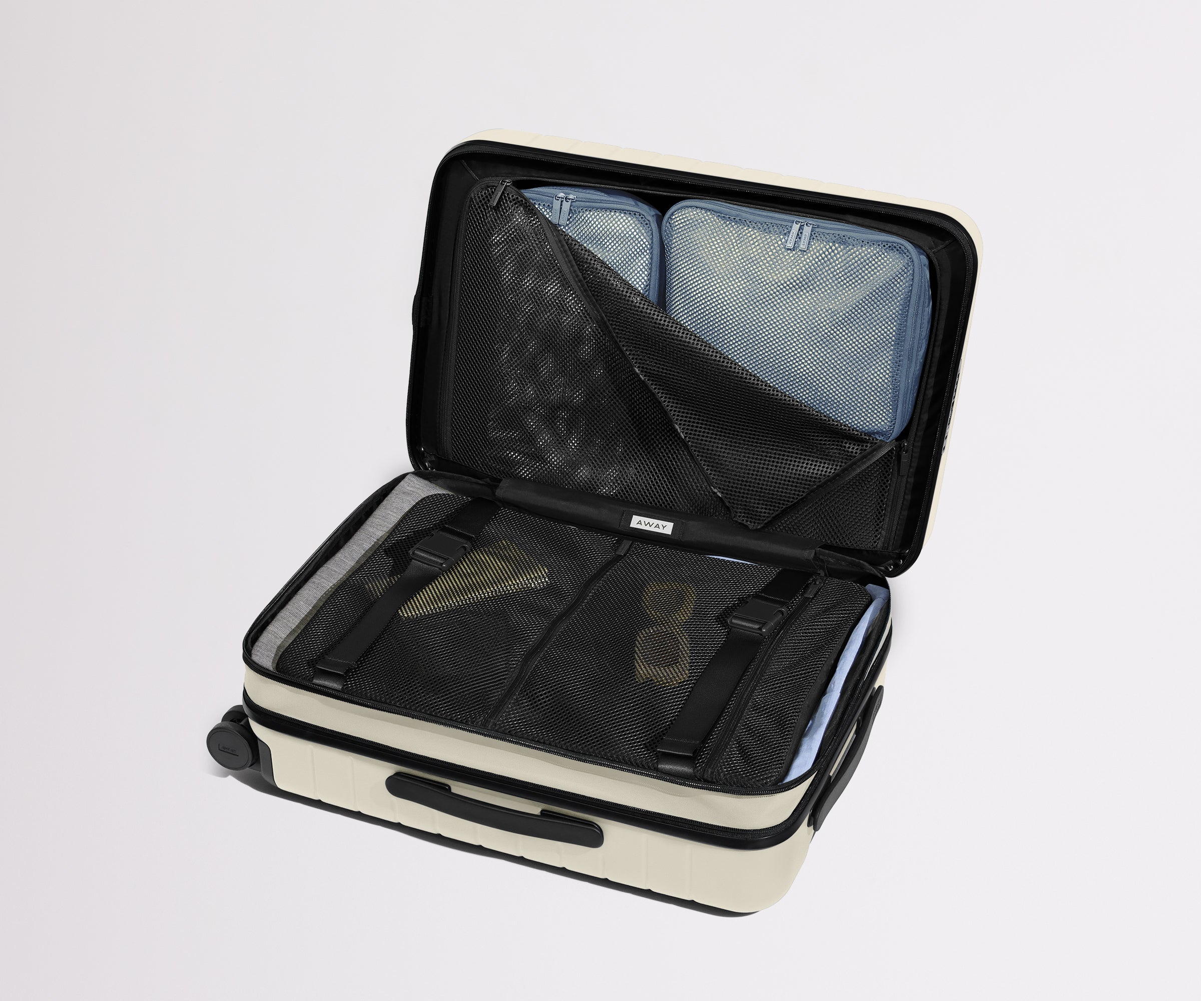 Away The Carry-On Flex Suitcase - Salt White