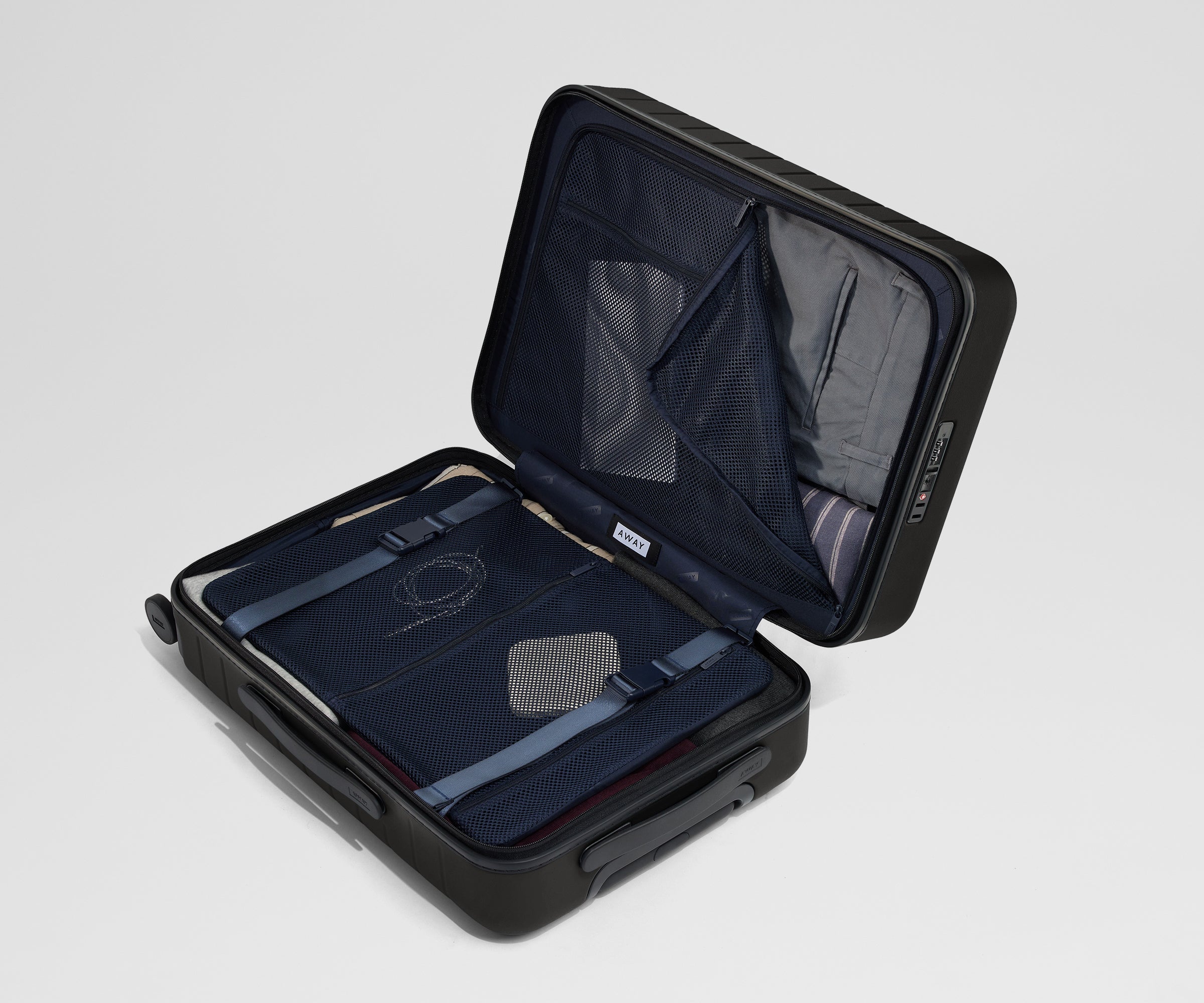 Away The Executive Carry-On Suitcase - Jet Black