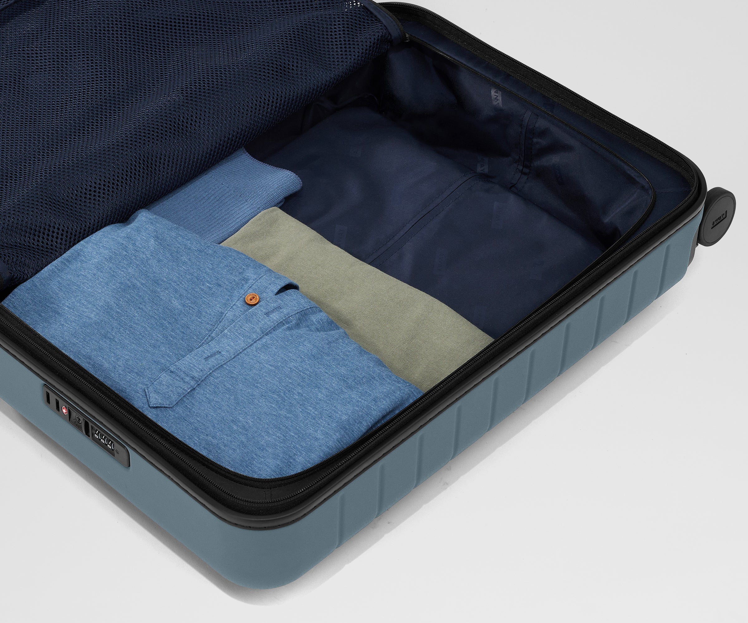 Away The Executive Bigger Carry-On Suitcase - Coast Blue