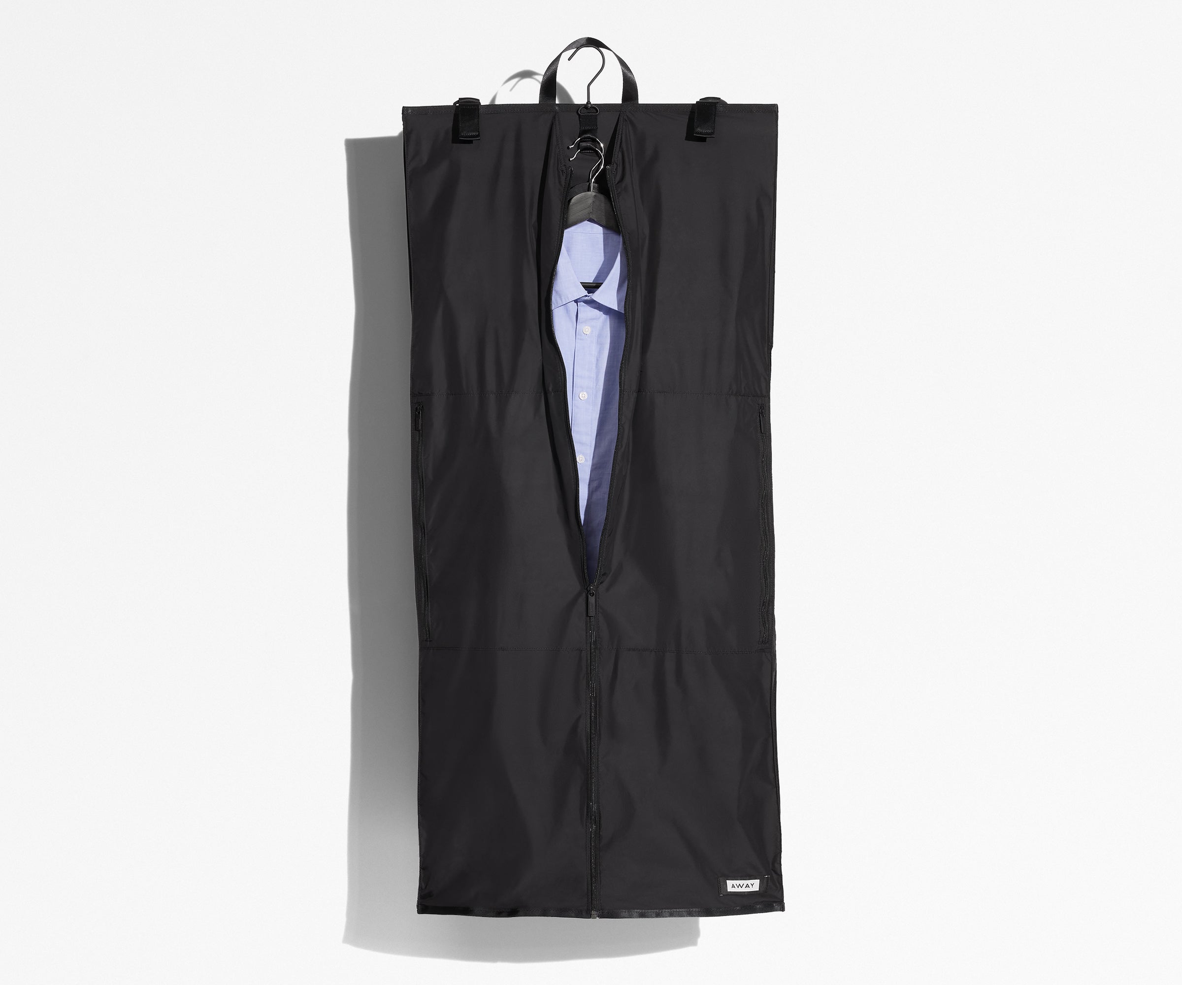 Away The Centerfold Garment Sleeve Garment Bag - Jet Black