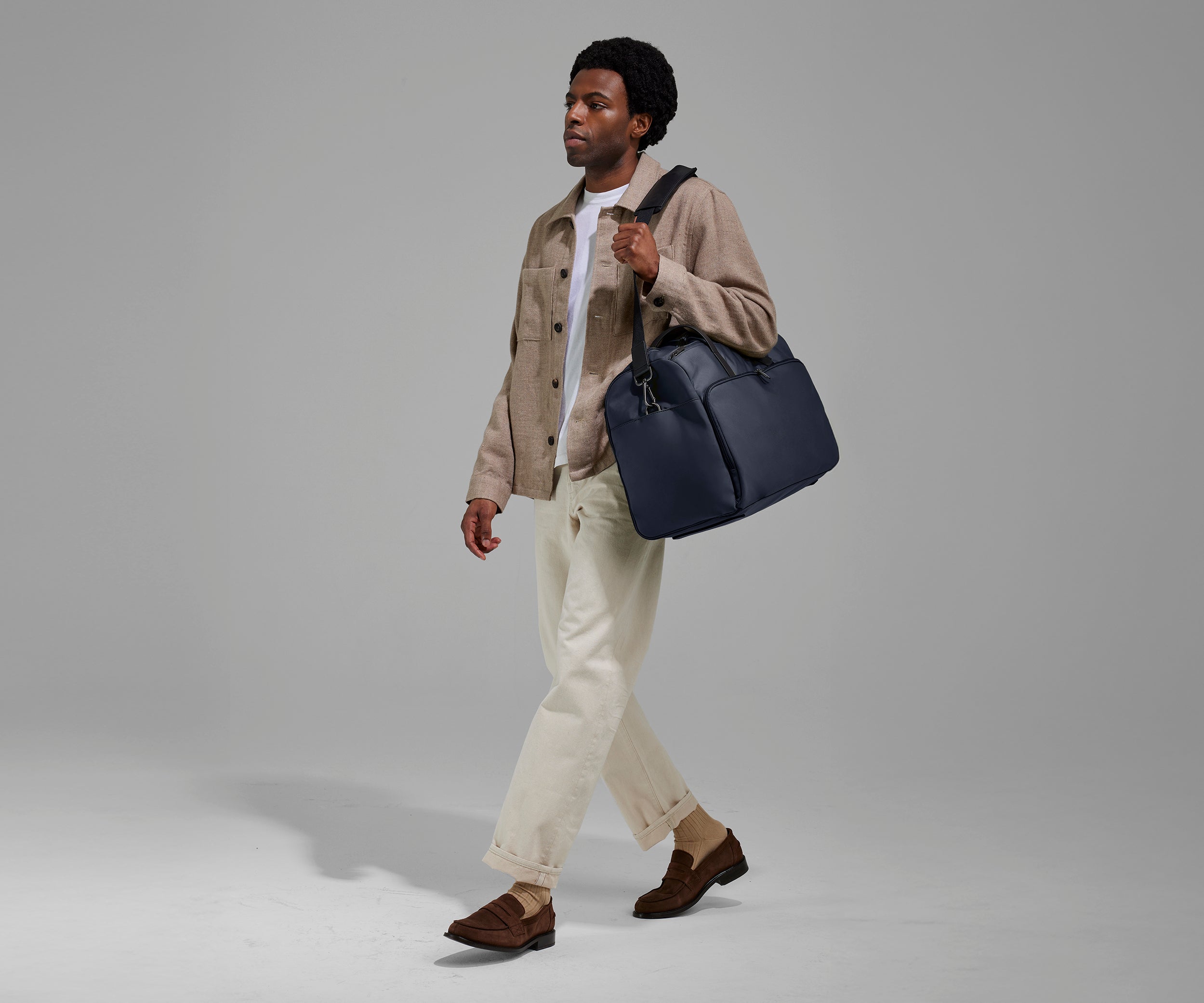 Away Garment Duffle Garment Bag - Navy Blue