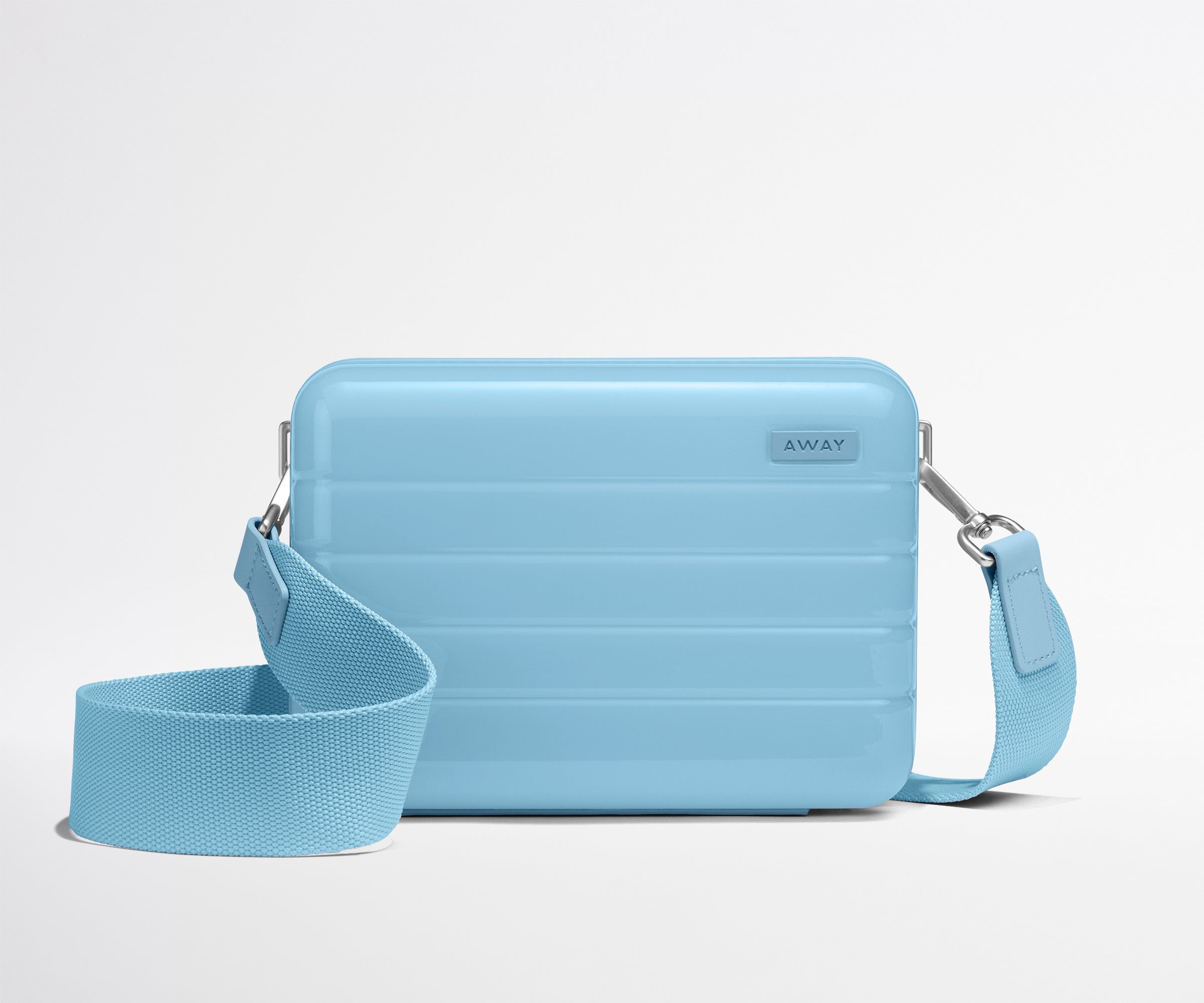 Away The Mini Crossbody Packing Cubes - Glazed Opal Blue