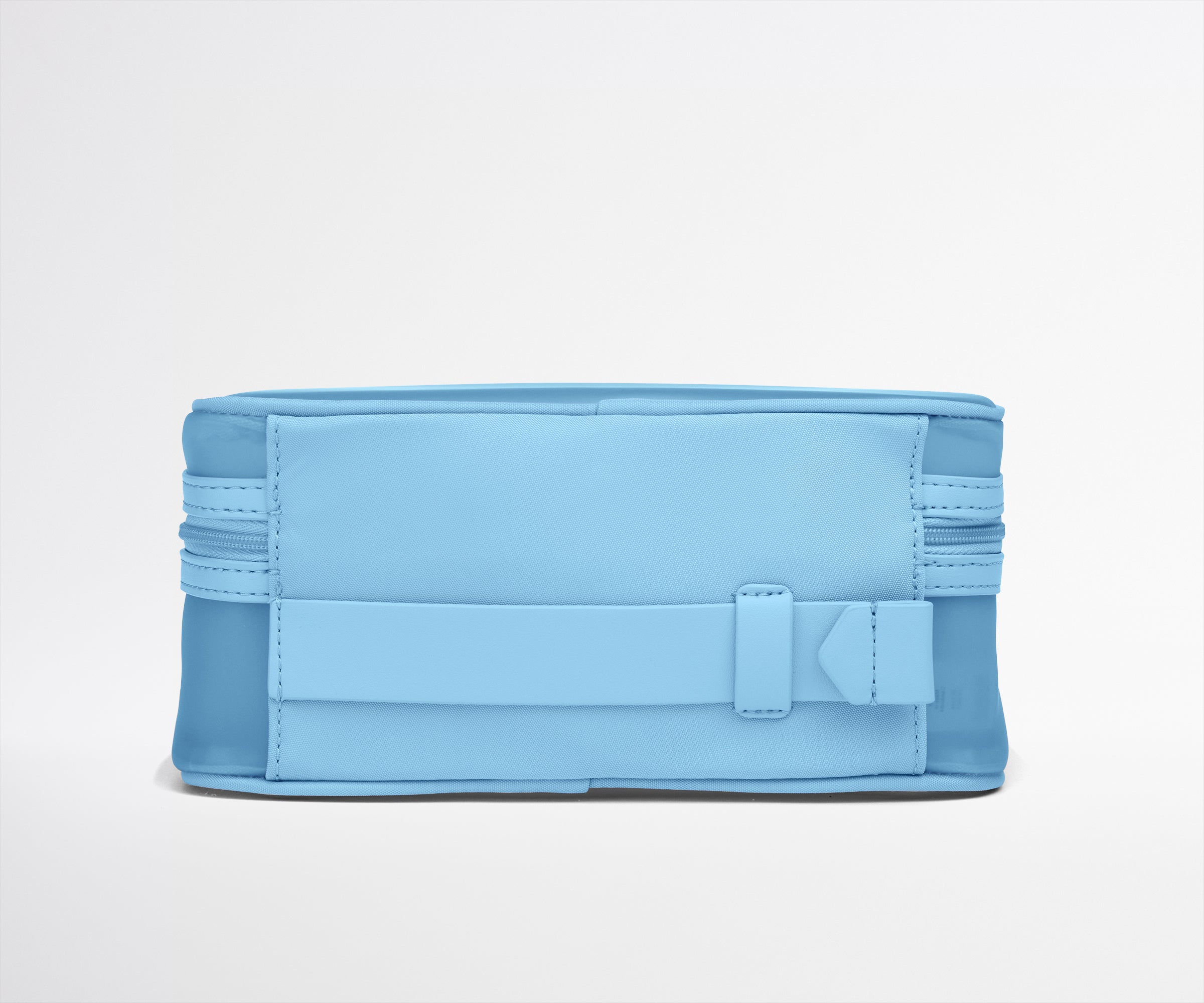 Away Clear Toiletry Bag in Opal Blue