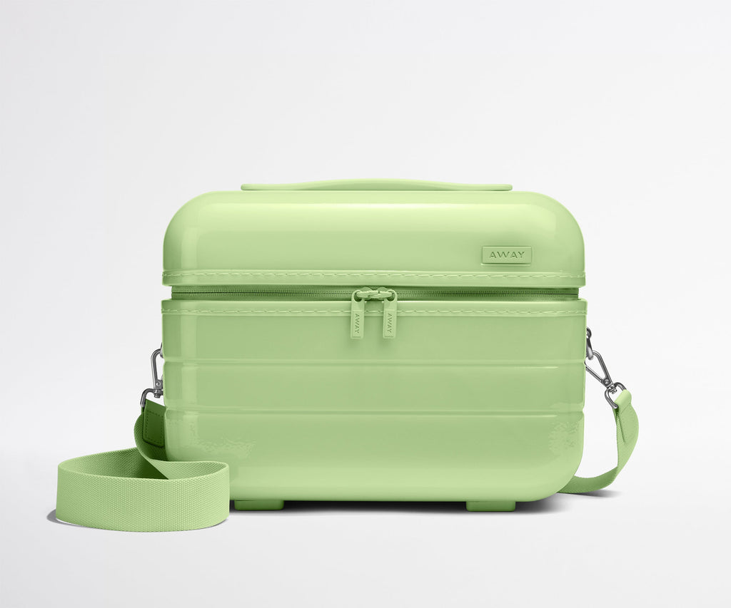 Away The Train Case Suitcase - Glazed Matcha Milk Green