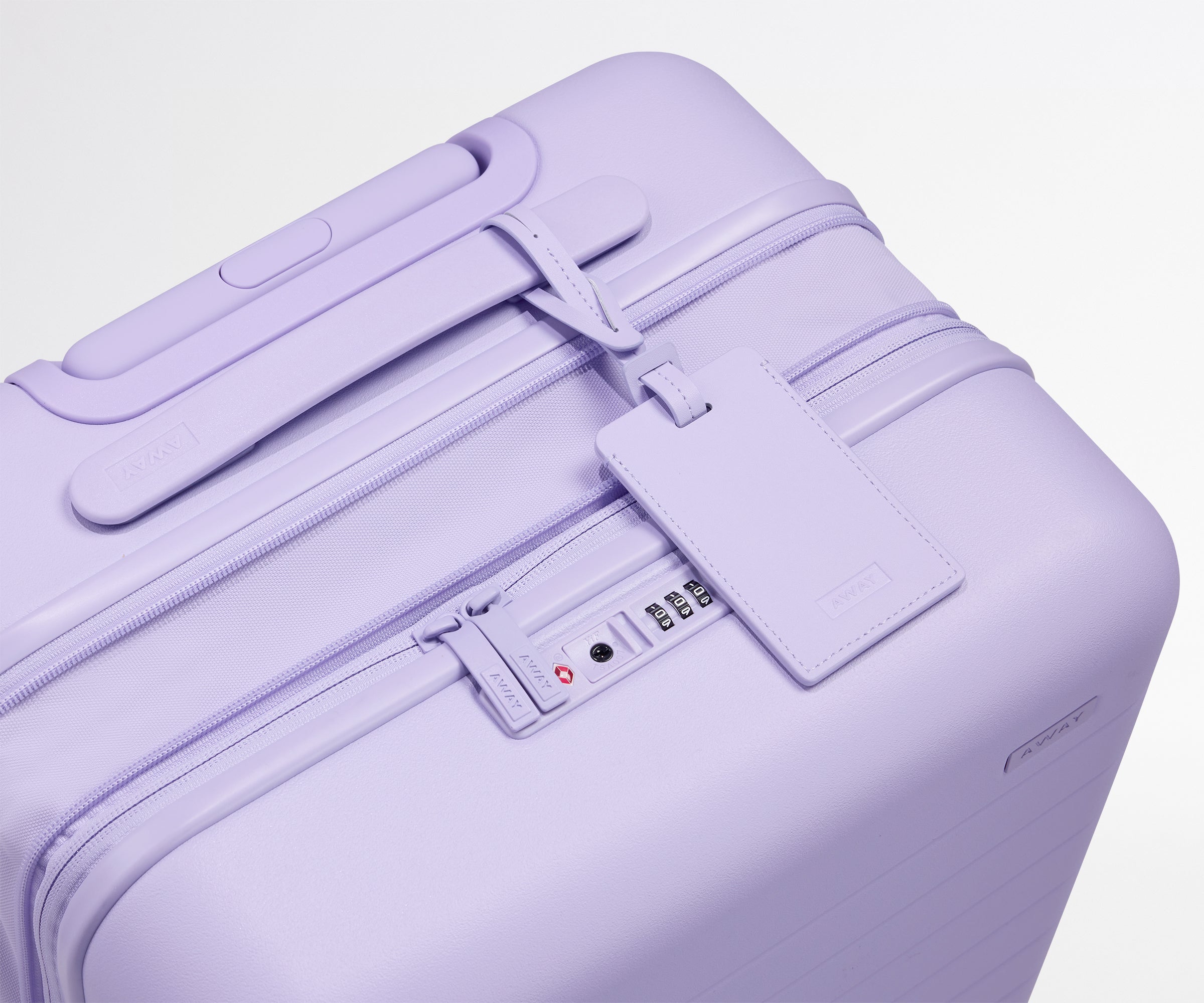 Away The Carry-On Flex Suitcase - Lavender Haze Purple