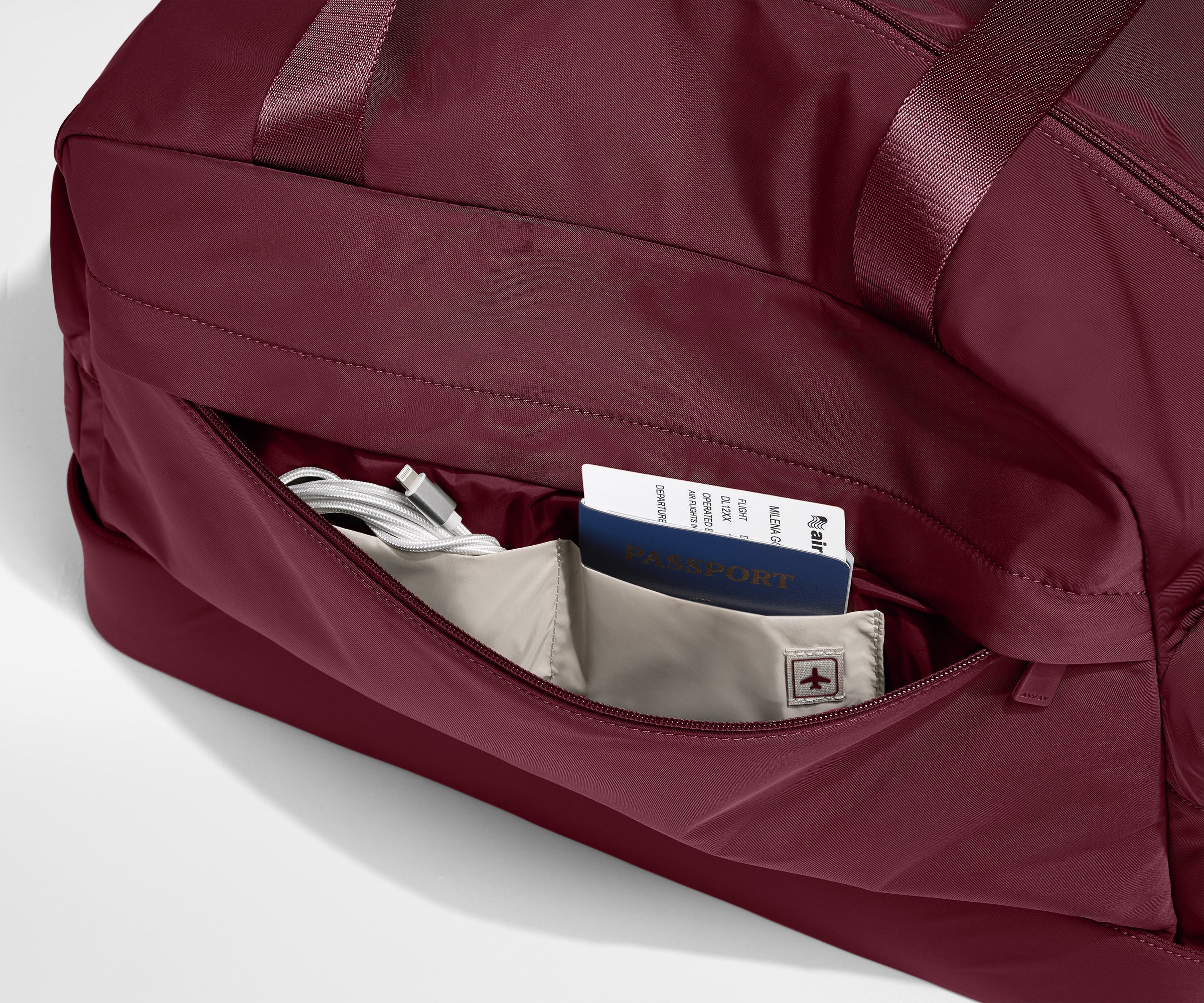 Away Featherlight Weekender Crossbody Bag - Ruby Haze