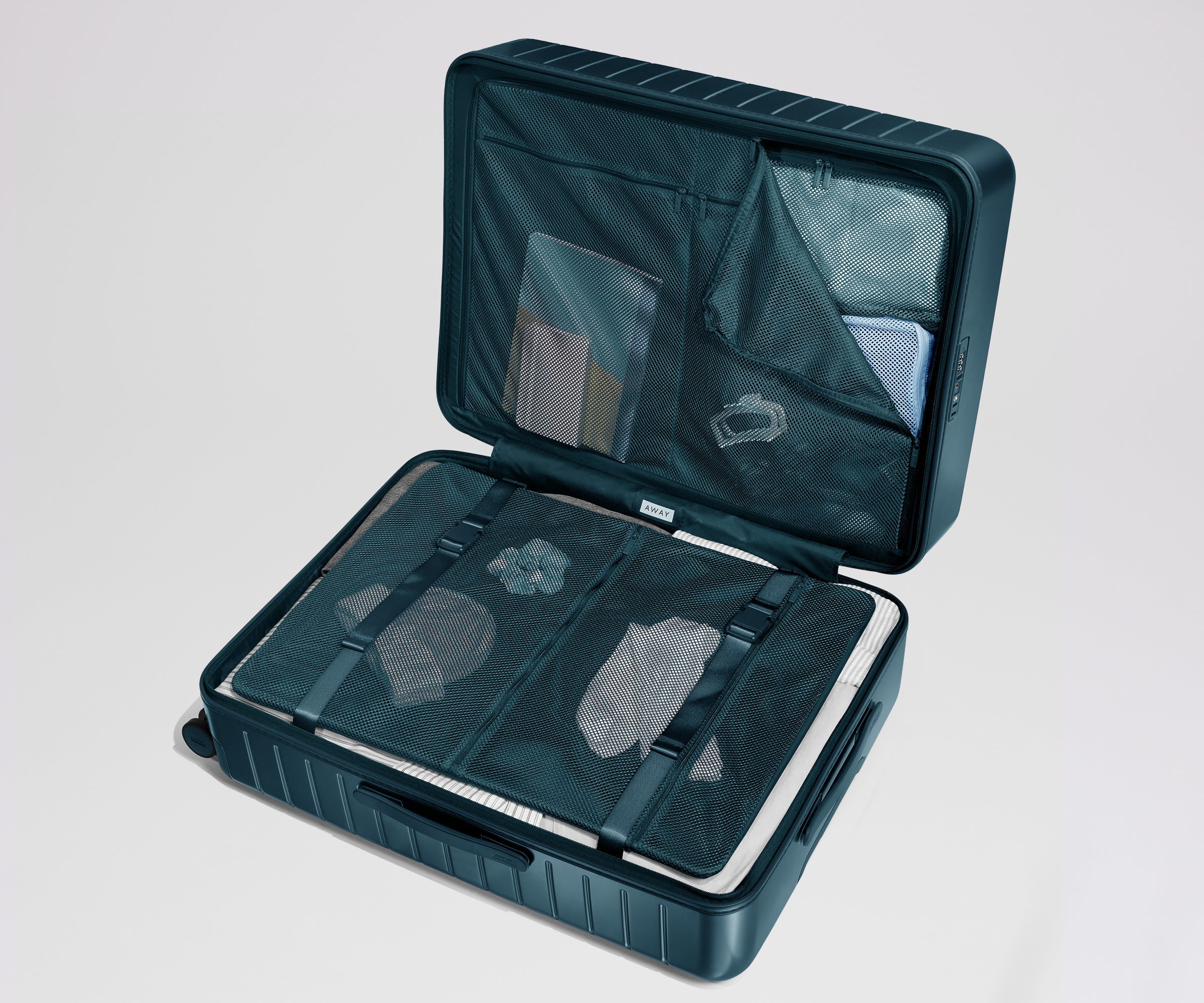 Away The Large Suitcase - Stormy Teal