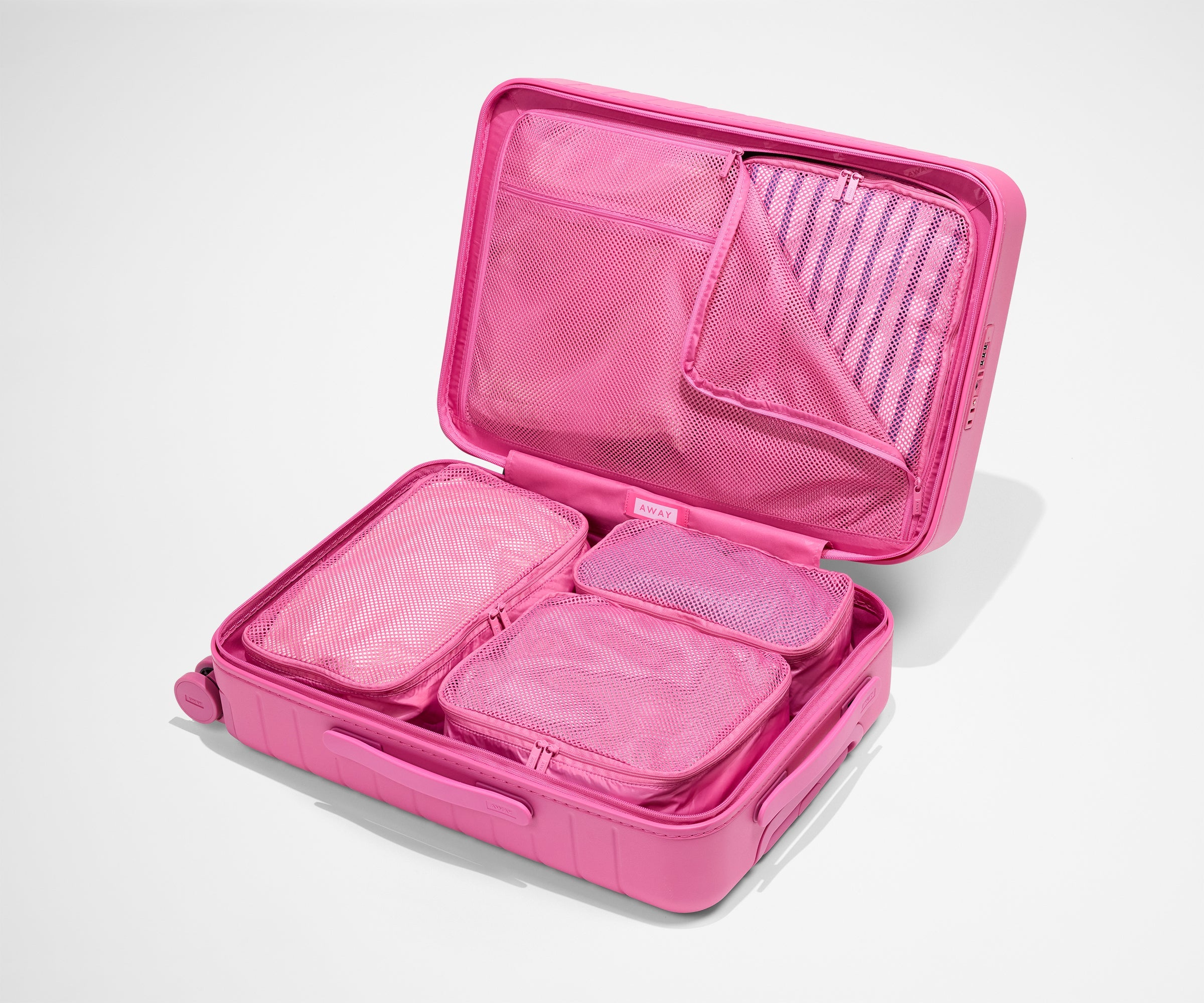 Away Insider Packing Cubes (Set of 4) in Island Pink