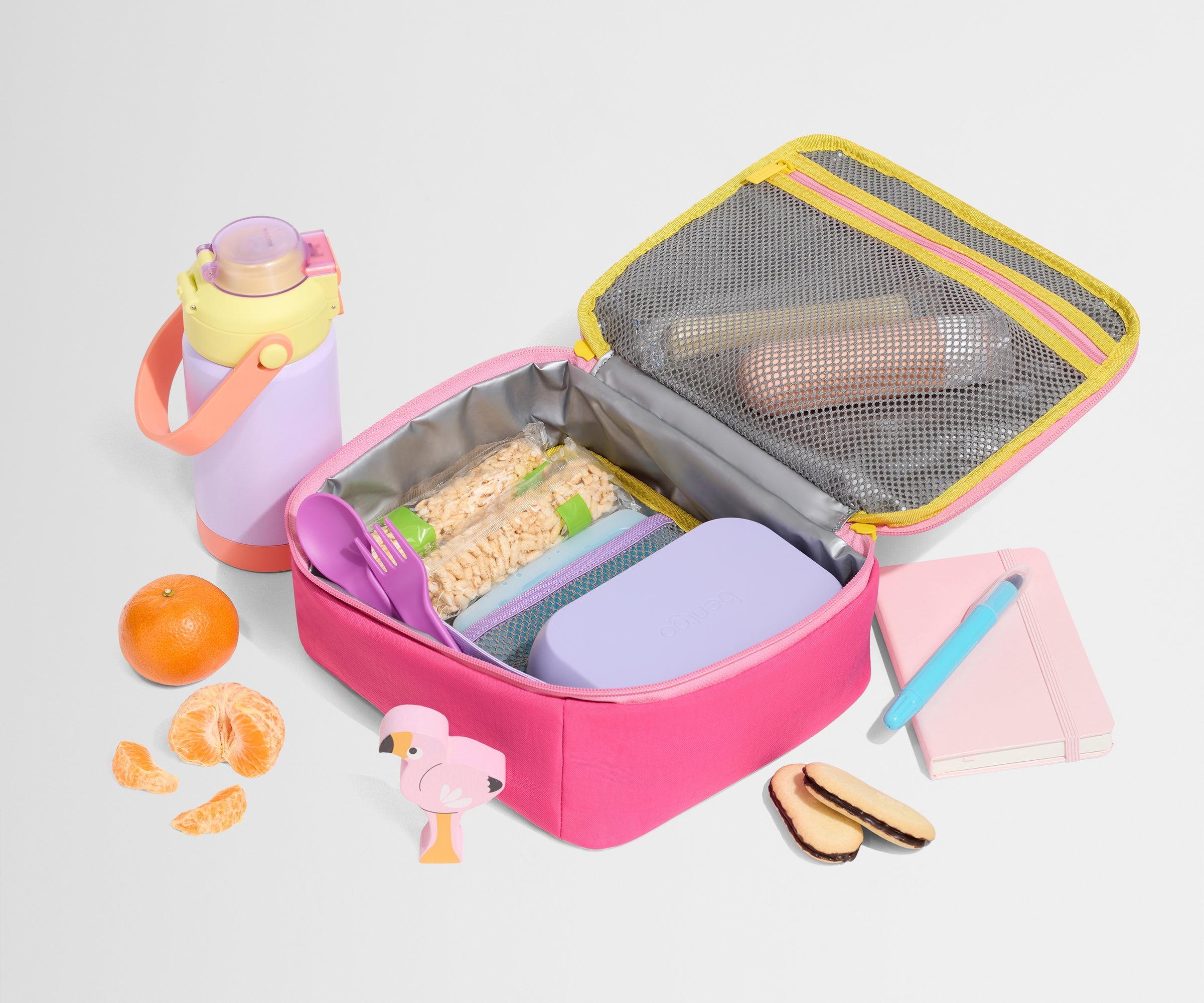 Away Kids Lunch Box Backpack - Cotton Candy Pink
