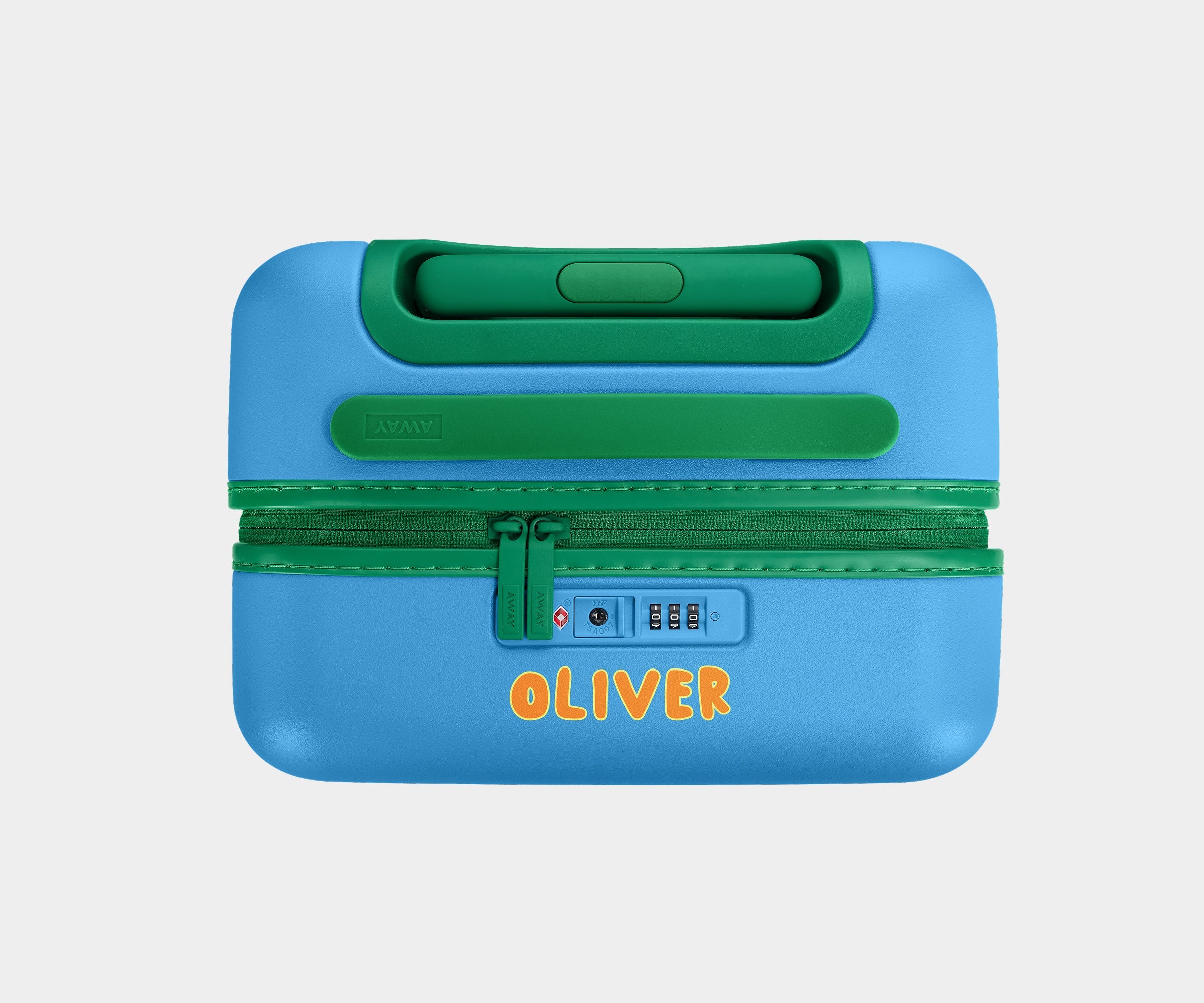 Away The Kids Carry-On Suitcase - Splash Blue
