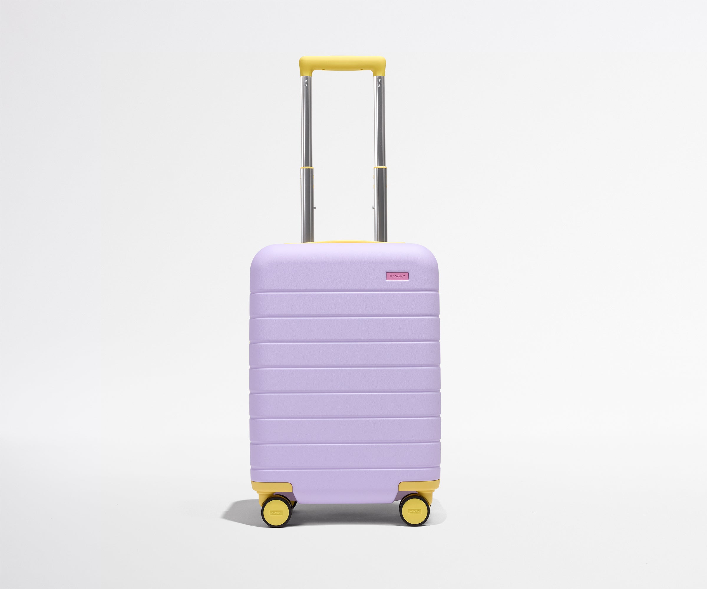 Away The Kids Carry-On Suitcase - Butterfly Purple