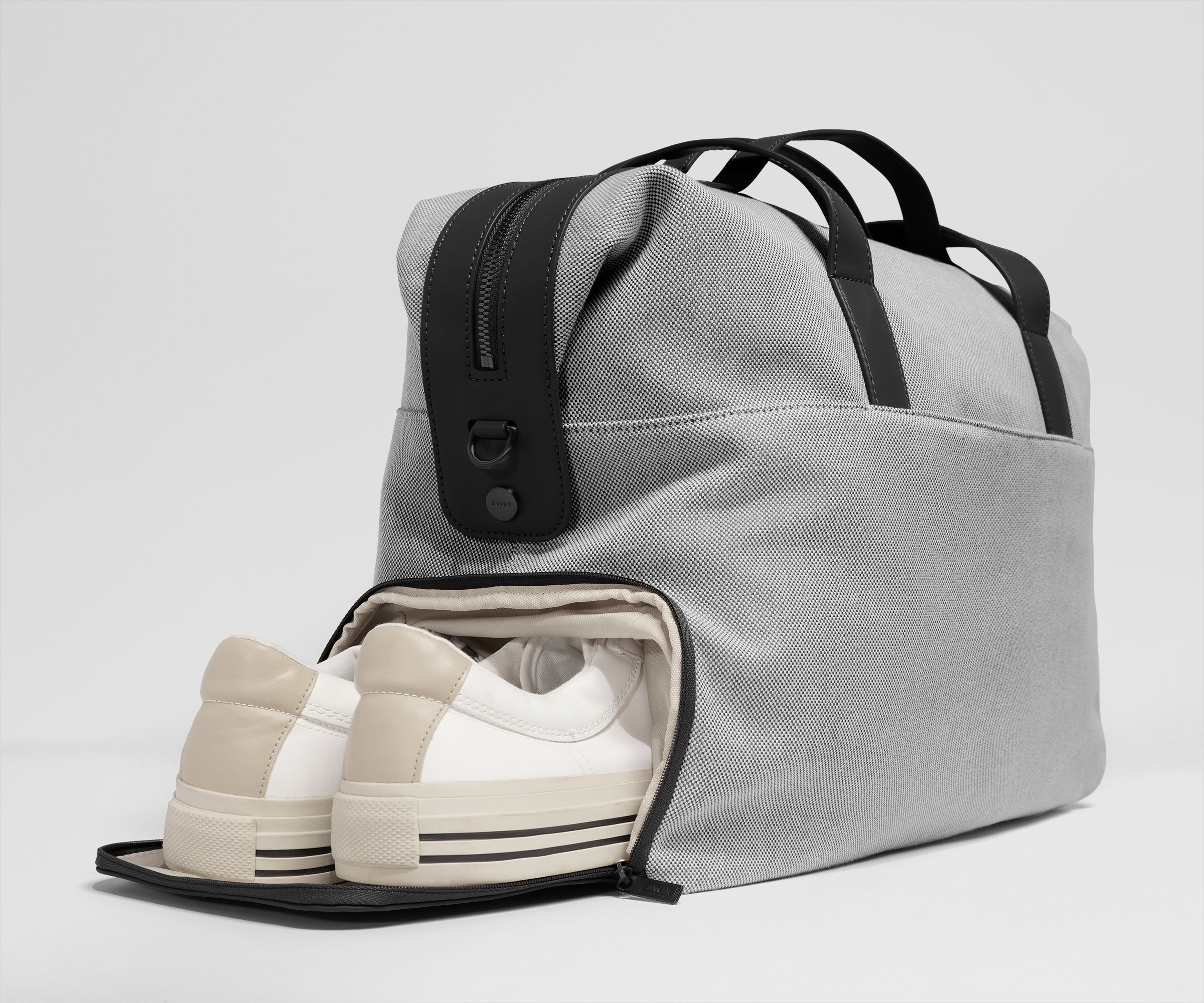 Away Canvas Overnight Bag Duffel Bag - Jet Black