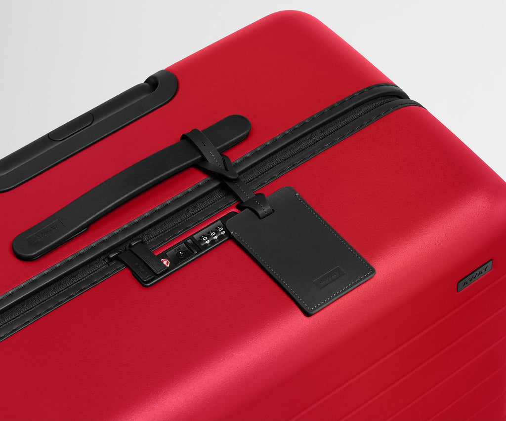 Away The Large Suitcase - Cherry Red