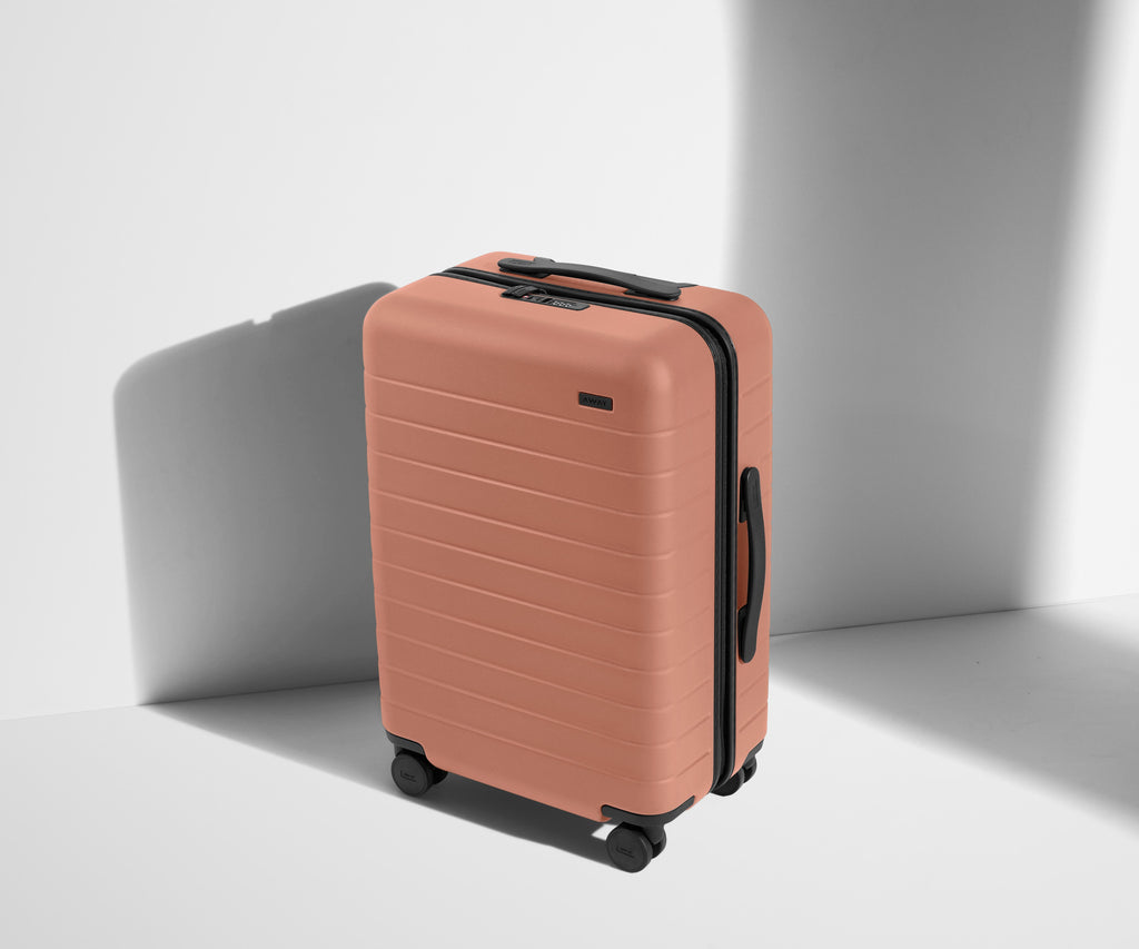 Away The Bigger Carry-On Suitcase - Clay Pink