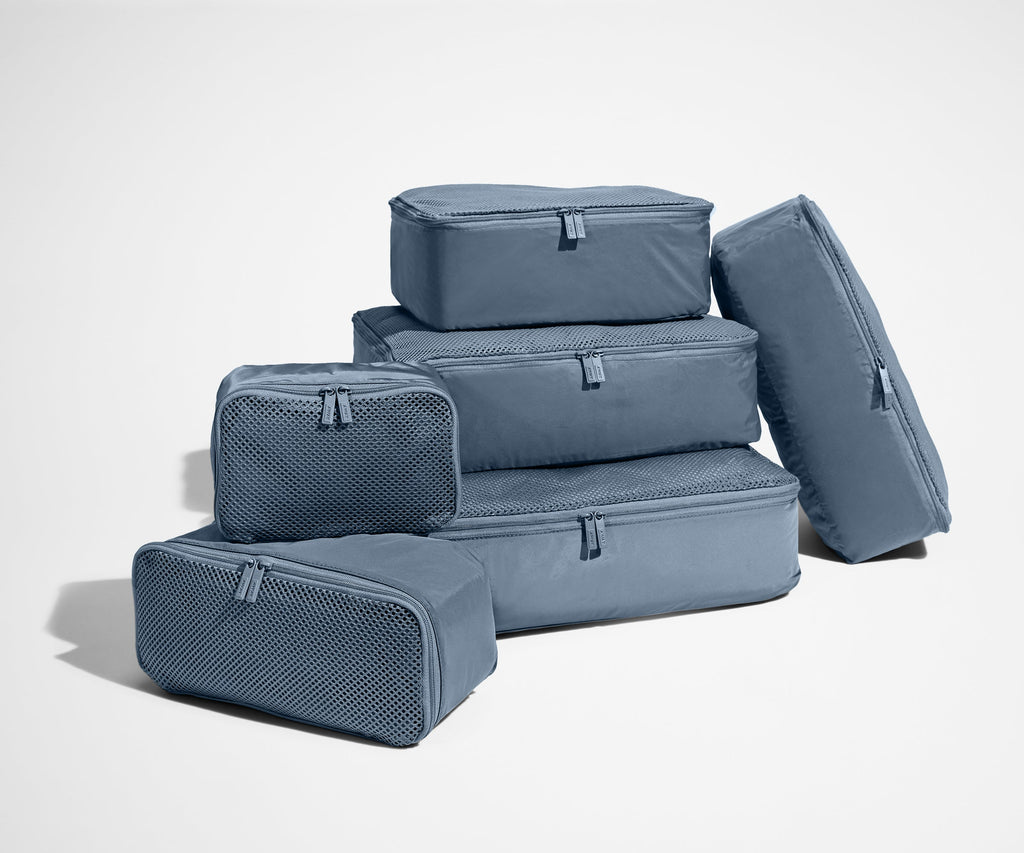Away Insider Packing Cubes (Set of 6) in Coast Blue